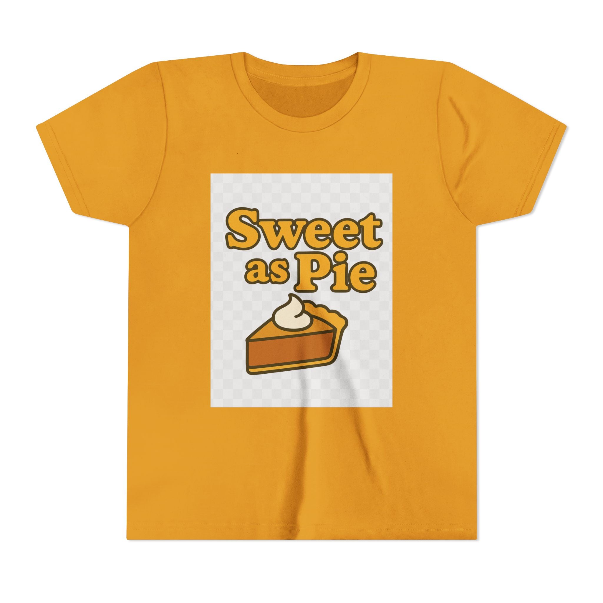 Sweet as Pie Youth Tee - Cute Dessert Graphic T-Shirt for Kids