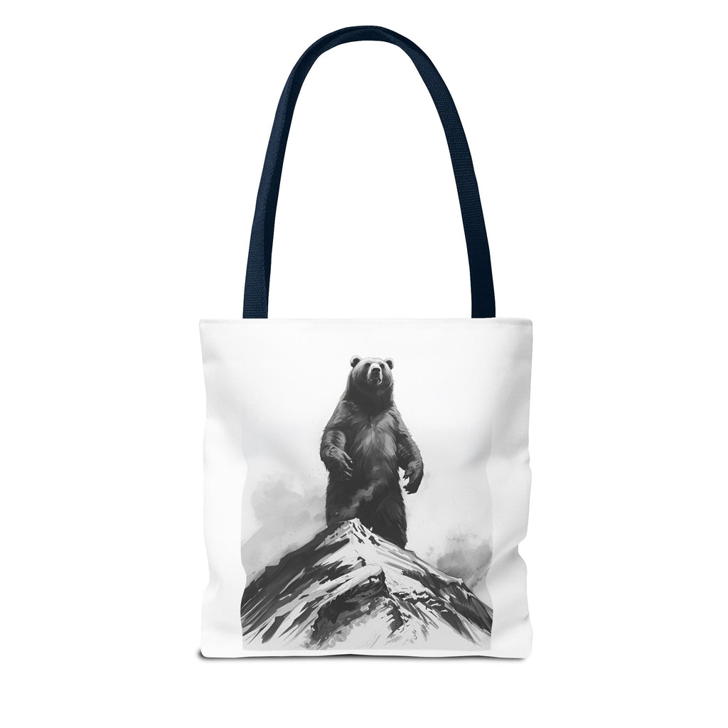 Bear Mountain Snow Tote Bag (AOP)