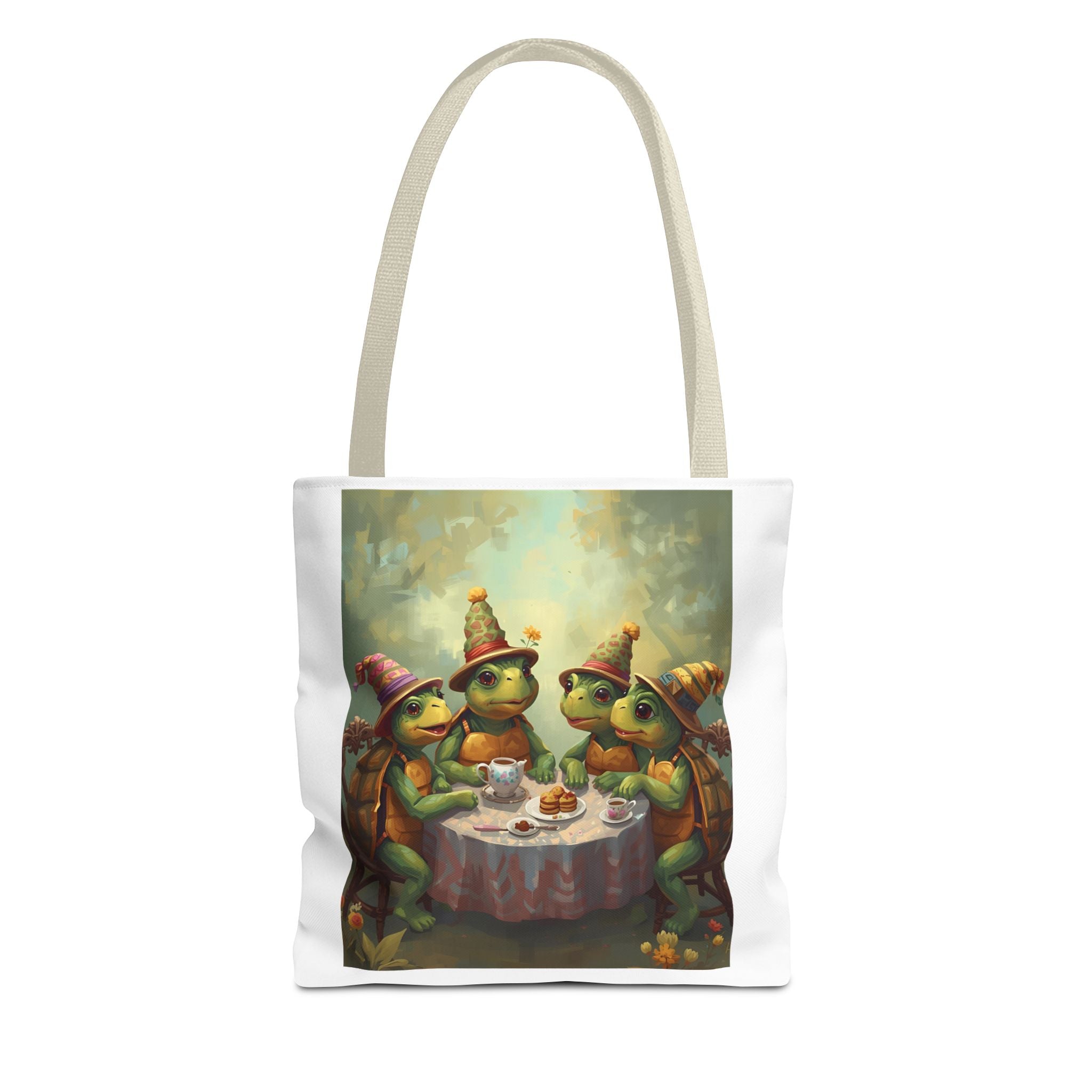 Cute Frogs Tote Bag (AOP)