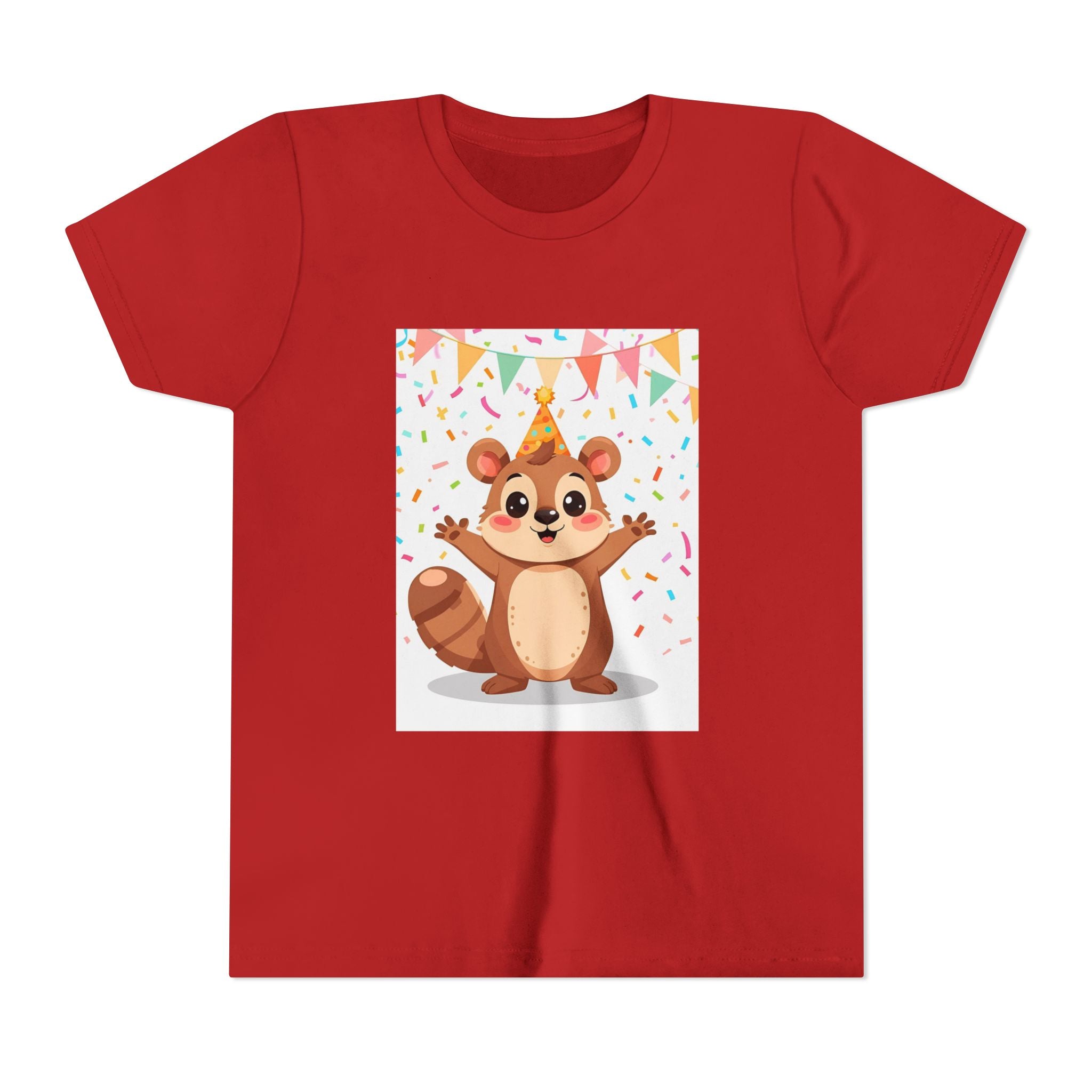 Squirl Birthday Youth Short Sleeve Tee