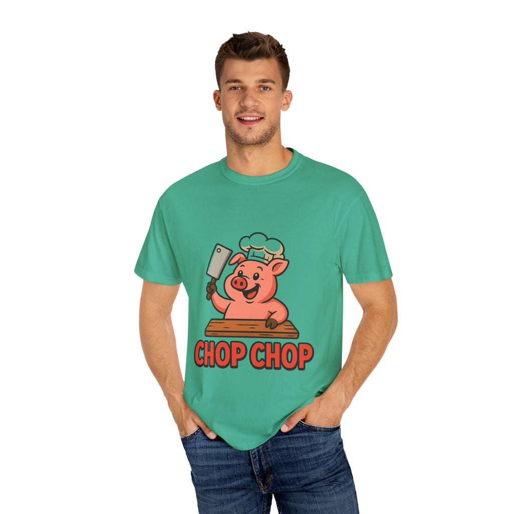 Funny Chef Pig T-shirt, Humorous Cooking Shirt, Gift for Food Lovers, BBQ Master Tee, Fun Kitchen Apparel