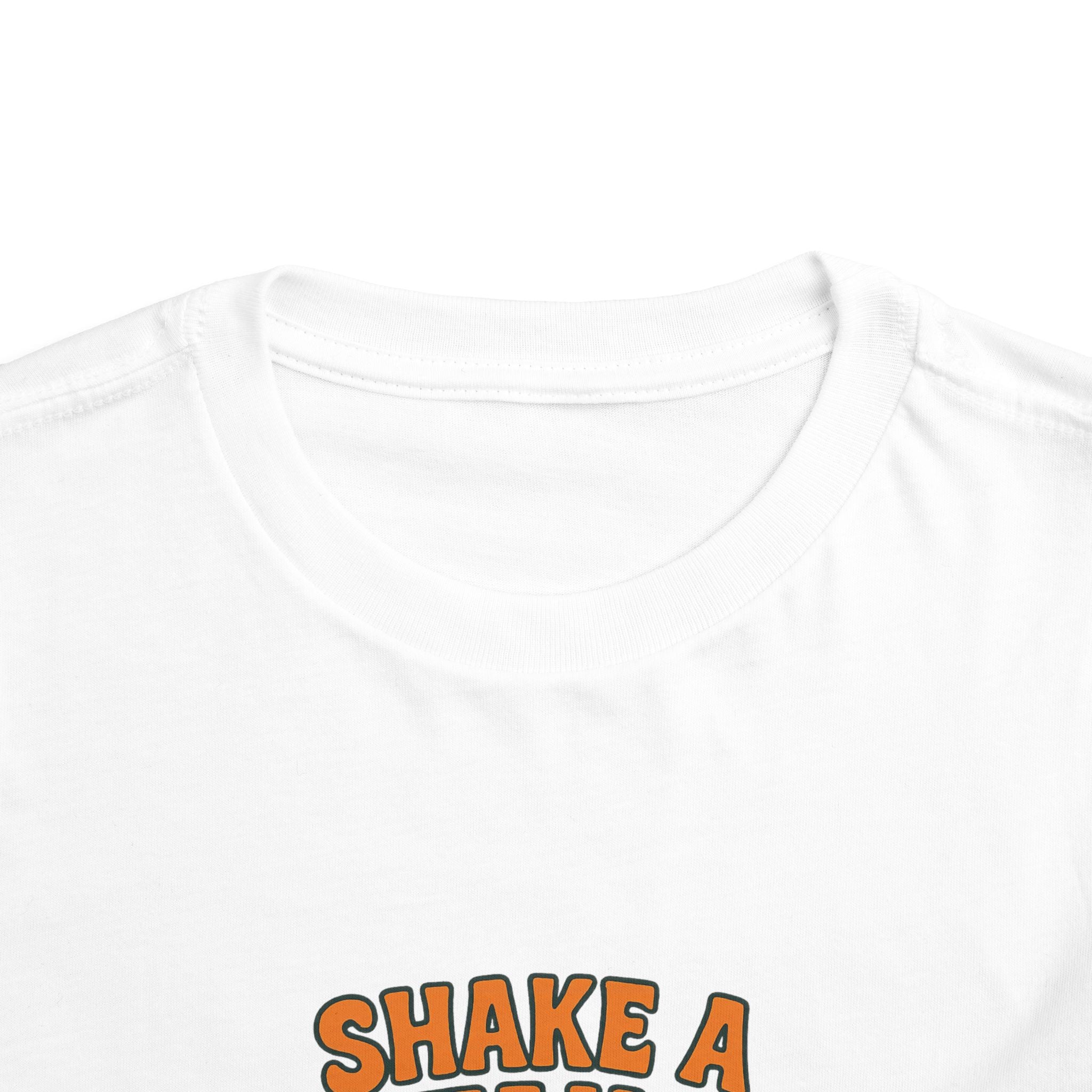 Shake A Tail Feather Funny Toddler Short Sleeve Tee