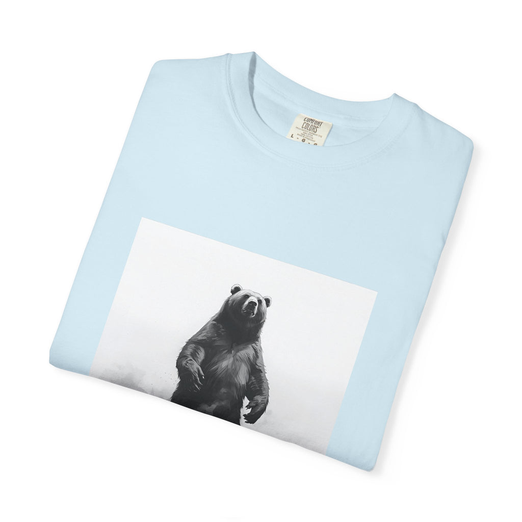 Bear Mountain Snow Unisex Garment-Dyed T-shirt
