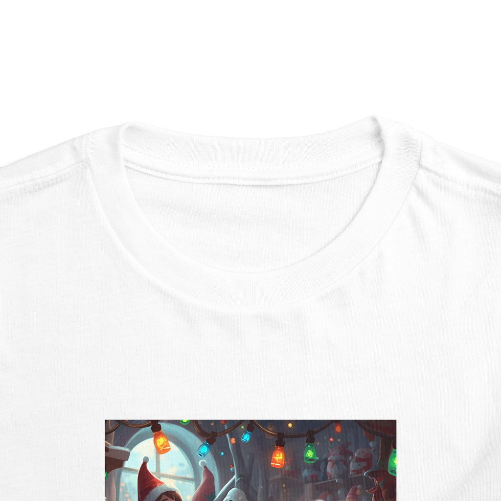 Christmas Toddler Tee, Cute Holiday Shirt, Elf Design, Kids Christmas Outfit, Fun Xmas Gift, Toddler Apparel
