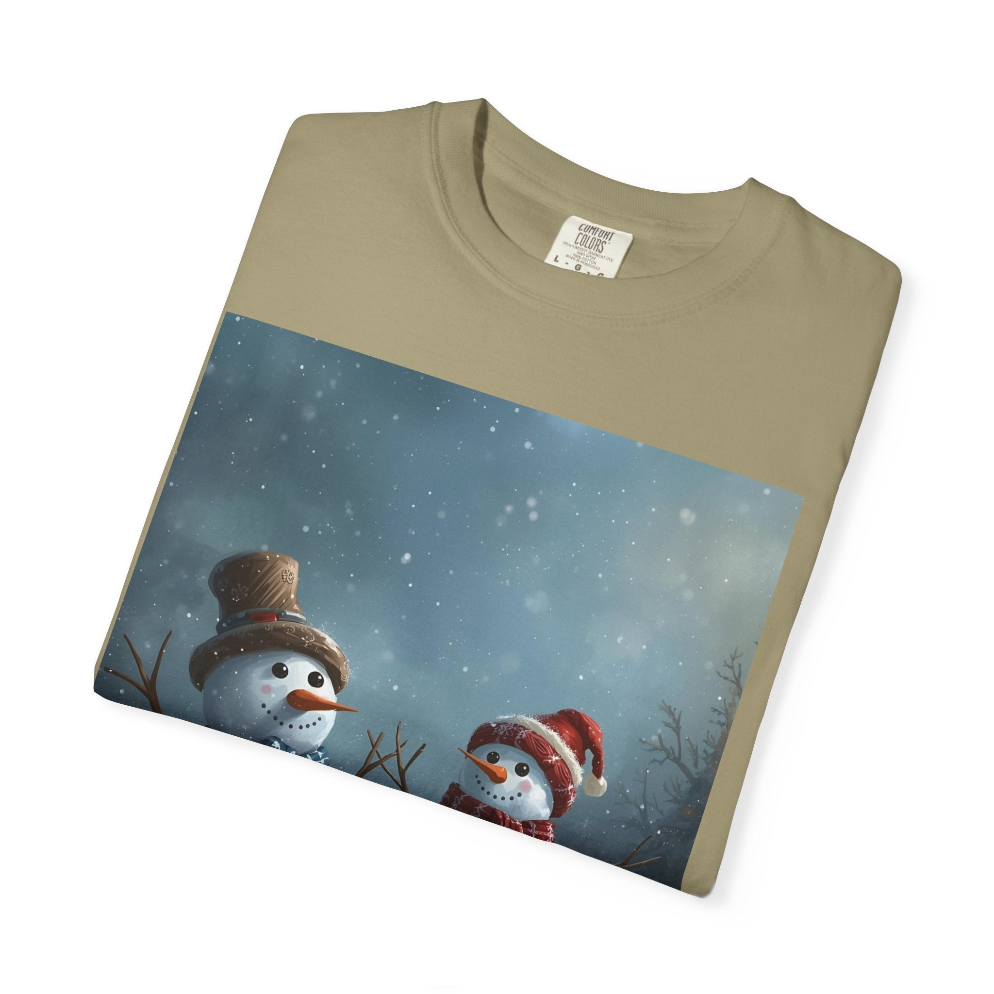 Christmas Winter Wonderland Snowman T-Shirt | Cozy Holiday Tee, Christmas Gift, Unisex Apparel, Seasonal Fashion, Winter Vibes