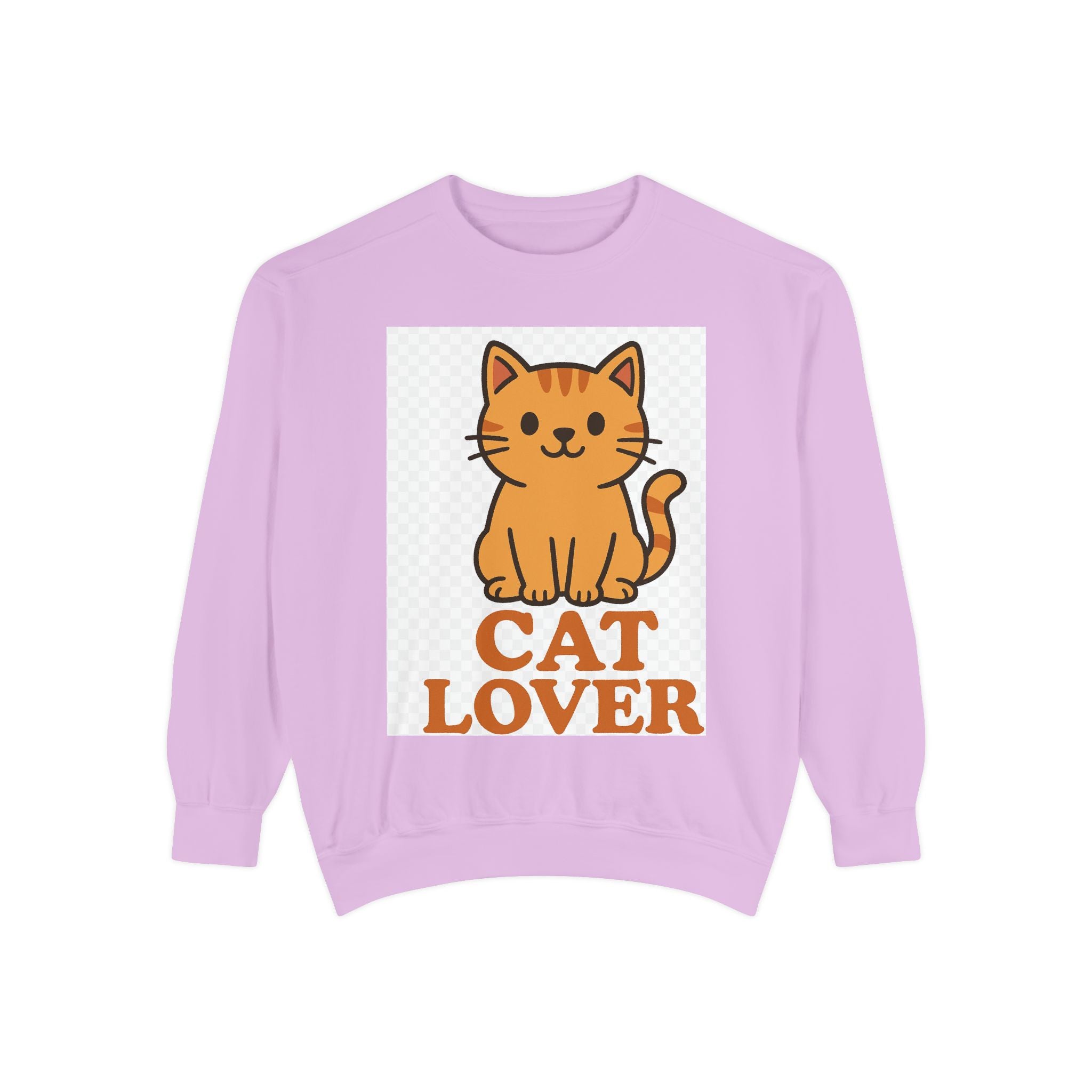Cat Lover Unisex Garment-Dyed Sweatshirt
