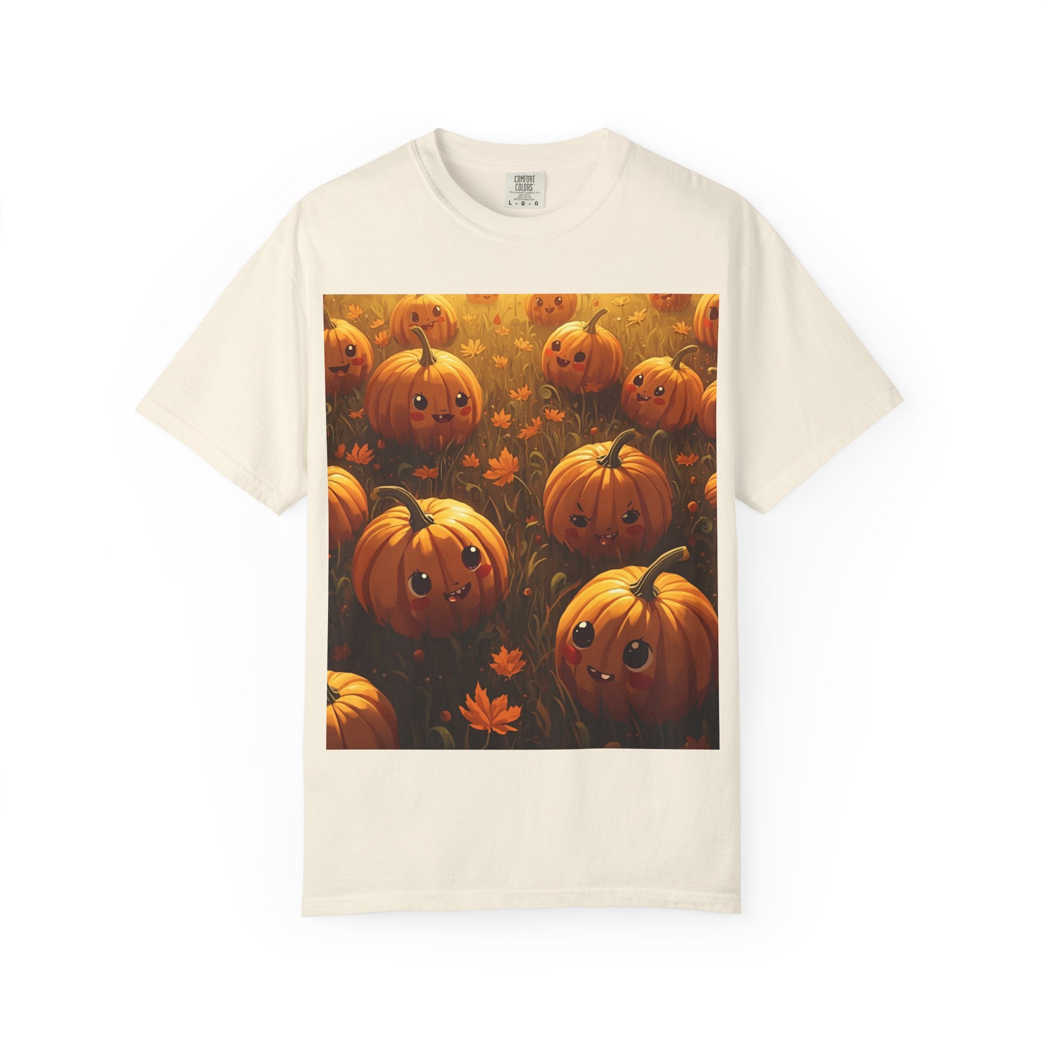Cute Pumpkin Graphic T-Shirt, Fall T-shirt, Halloween Apparel, Unisex Tee, Autumn Fashion, Gift for Pumpkin Lovers