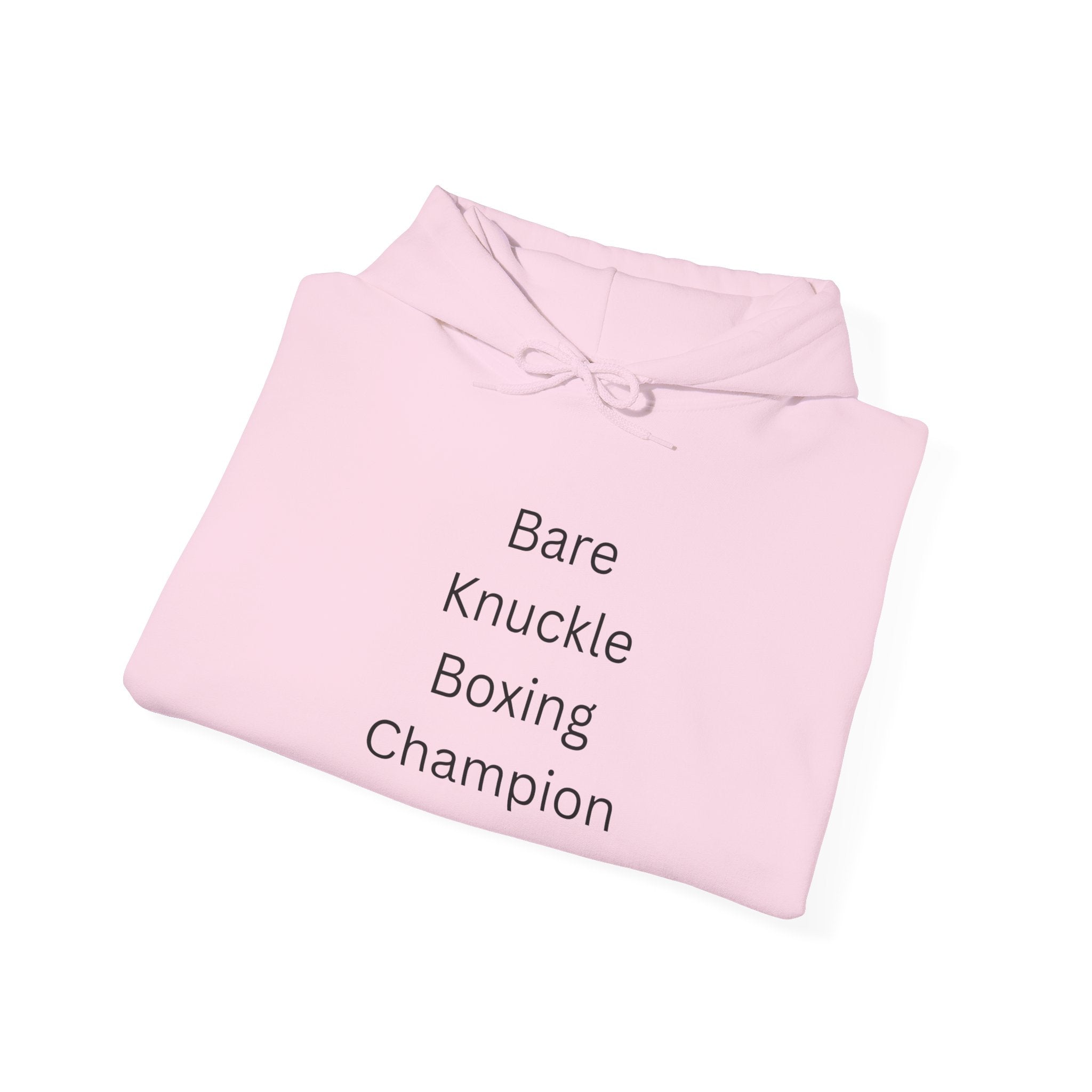 Bare Knuckle Boxing Champion Hoodie | Unisex Sweatshirt, Gift for Boxers, Fitness Apparel, Sportswear, Boxing Champion Merchandise
