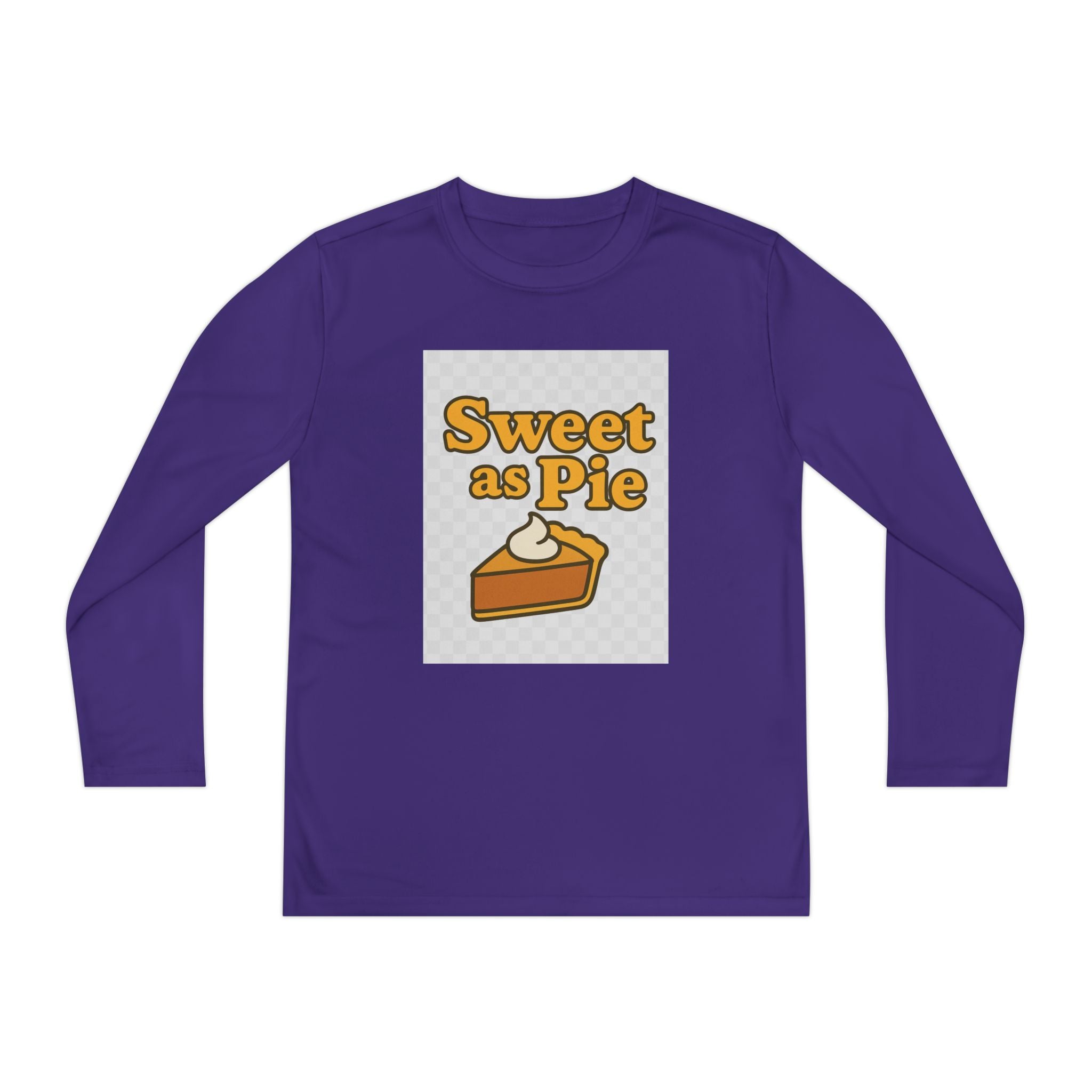 Sweet As Pie Youth Long Sleeve Competitor Tee