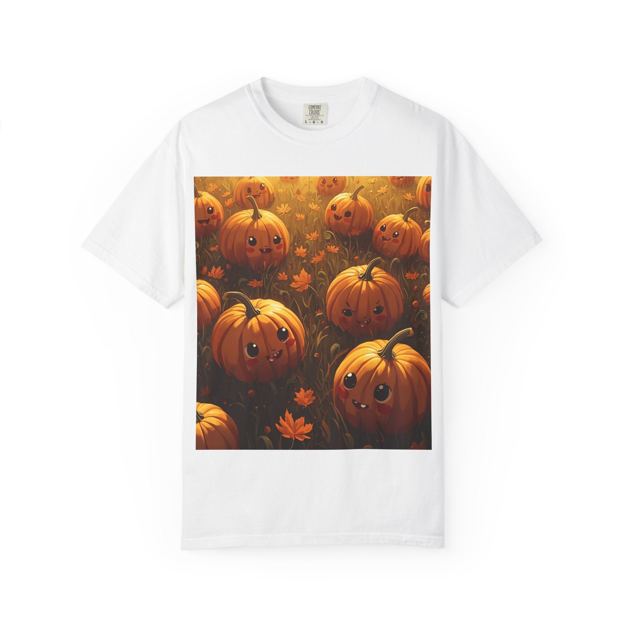 Cute Pumpkin Graphic T-Shirt, Fall T-shirt, Halloween Apparel, Unisex Tee, Autumn Fashion, Gift for Pumpkin Lovers