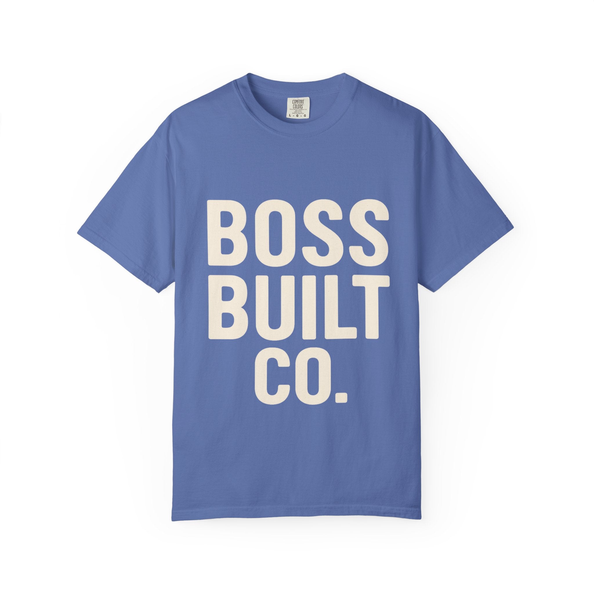 Boss Built Co. Graphic T-Shirt — Bold Logo Tee for Entrepreneurs & Makers