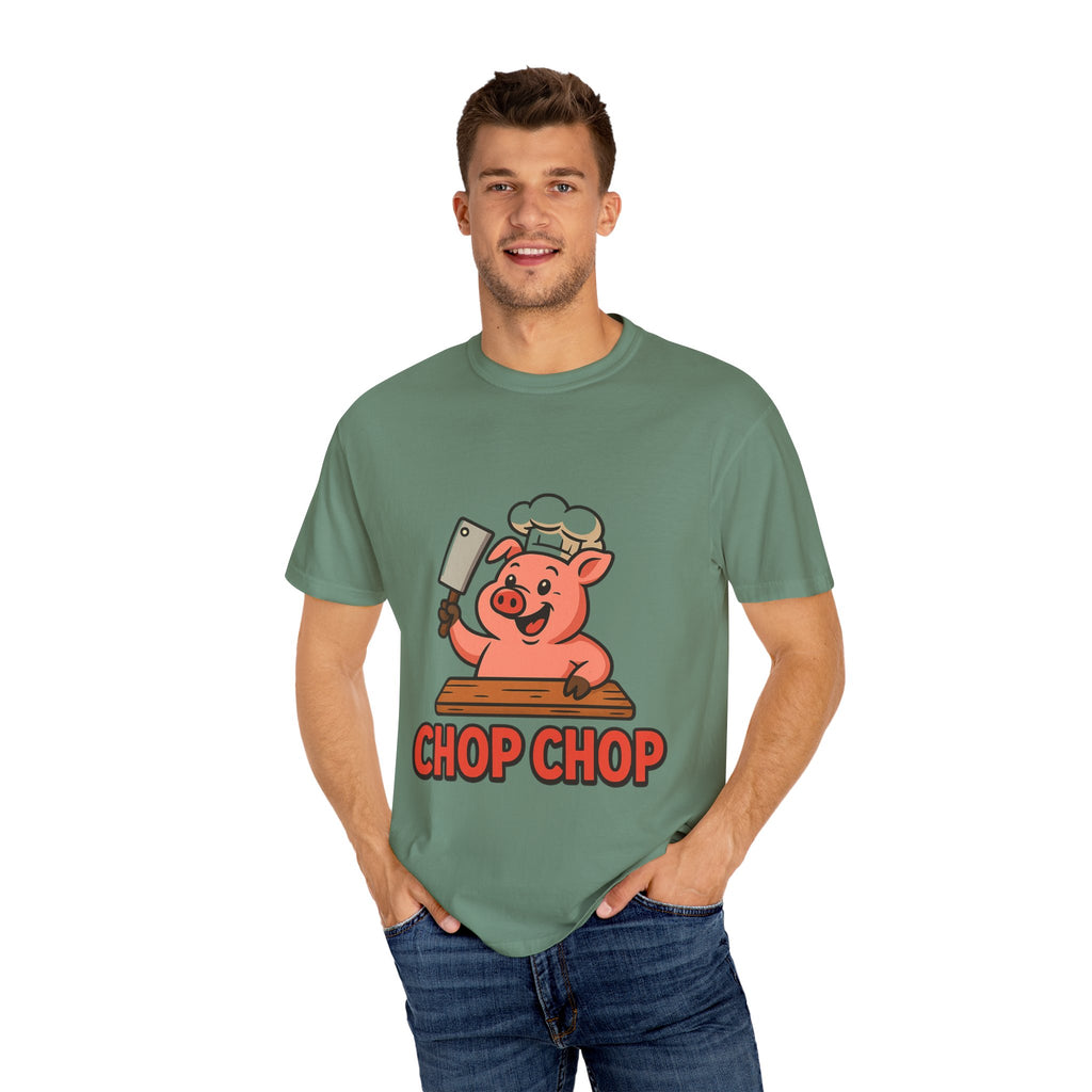 Funny Chef Pig T-shirt, Humorous Cooking Shirt, Gift for Food Lovers, BBQ Master Tee, Fun Kitchen Apparel