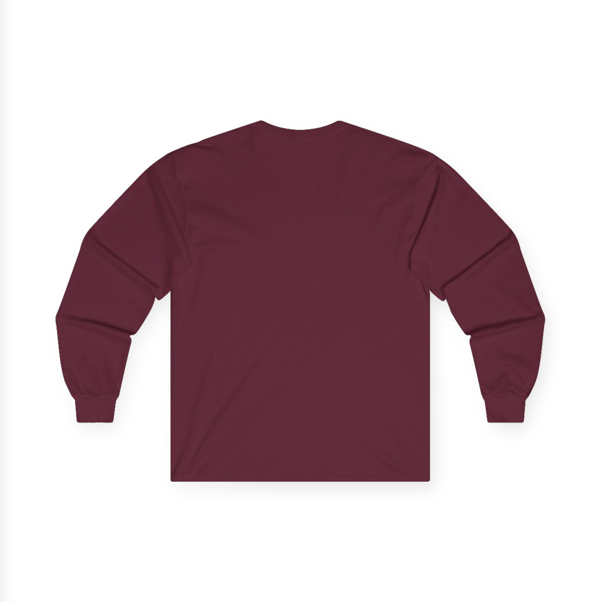 Christmas Polar Bear Long Sleeve Tee, Unisex Long Sleeve Shirt, Holiday Attire, Winter Wear, Cute Animal Apparel, Gift for Him and Her