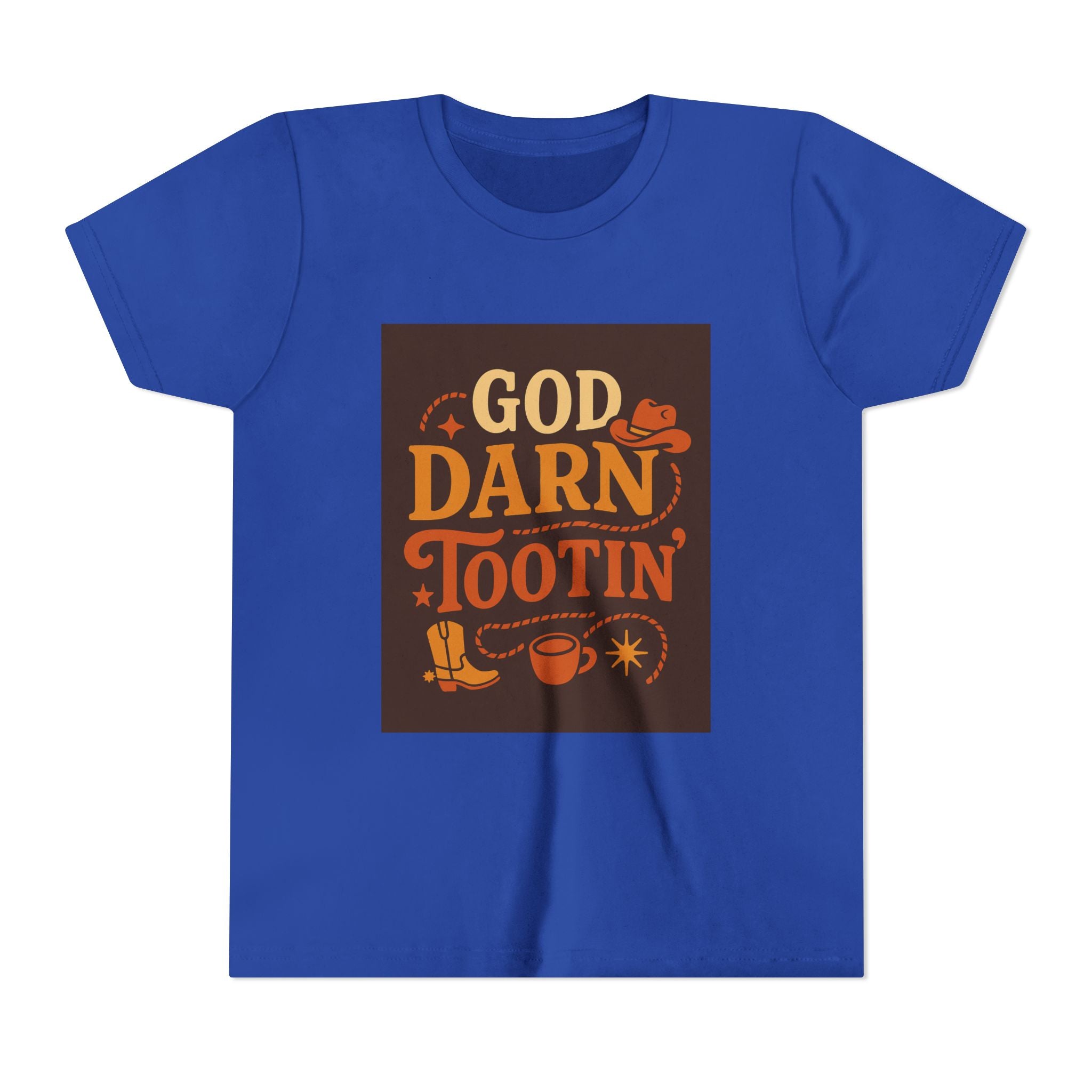 God Darn Tootin Youth Short Sleeve Tee