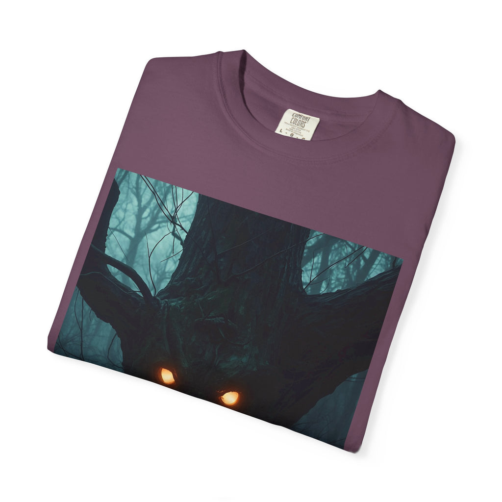 Spooky Mysterious Forest Creature T-Shirt, Unisex Shirt, Nature Lover Gift, Halloween Apparel, Unique Graphic Tee