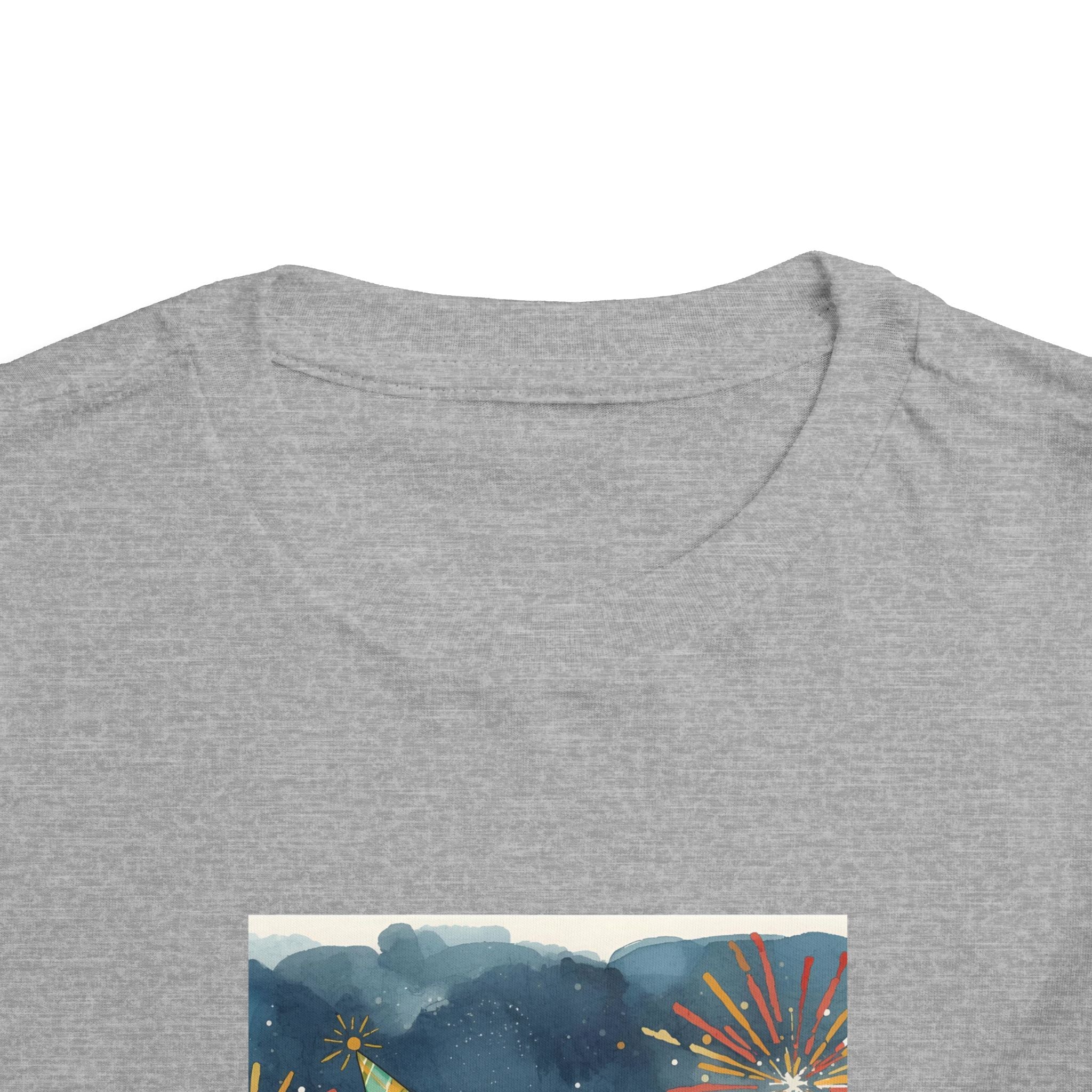 I Am A New Years Baby Toddler Short Sleeve Tee