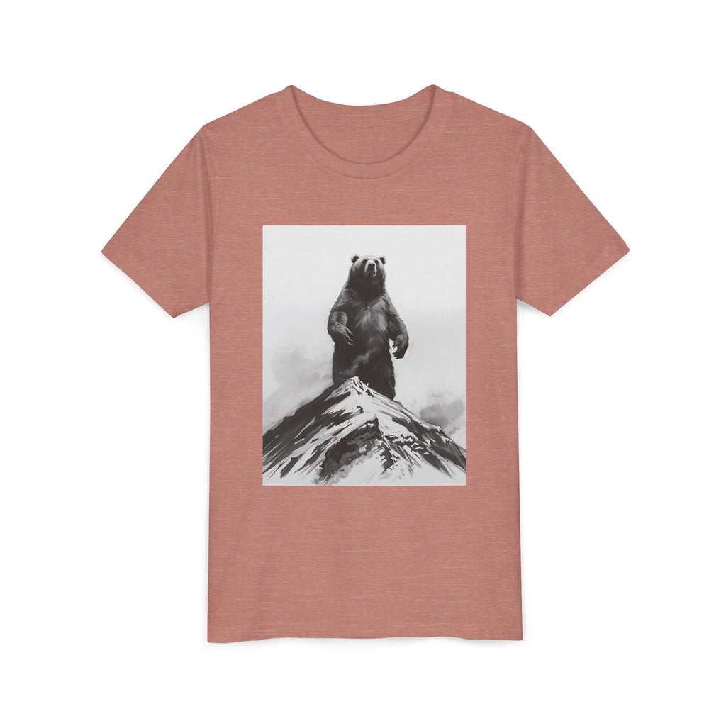 Bear Mountain Snow Youth Short Sleeve Tee