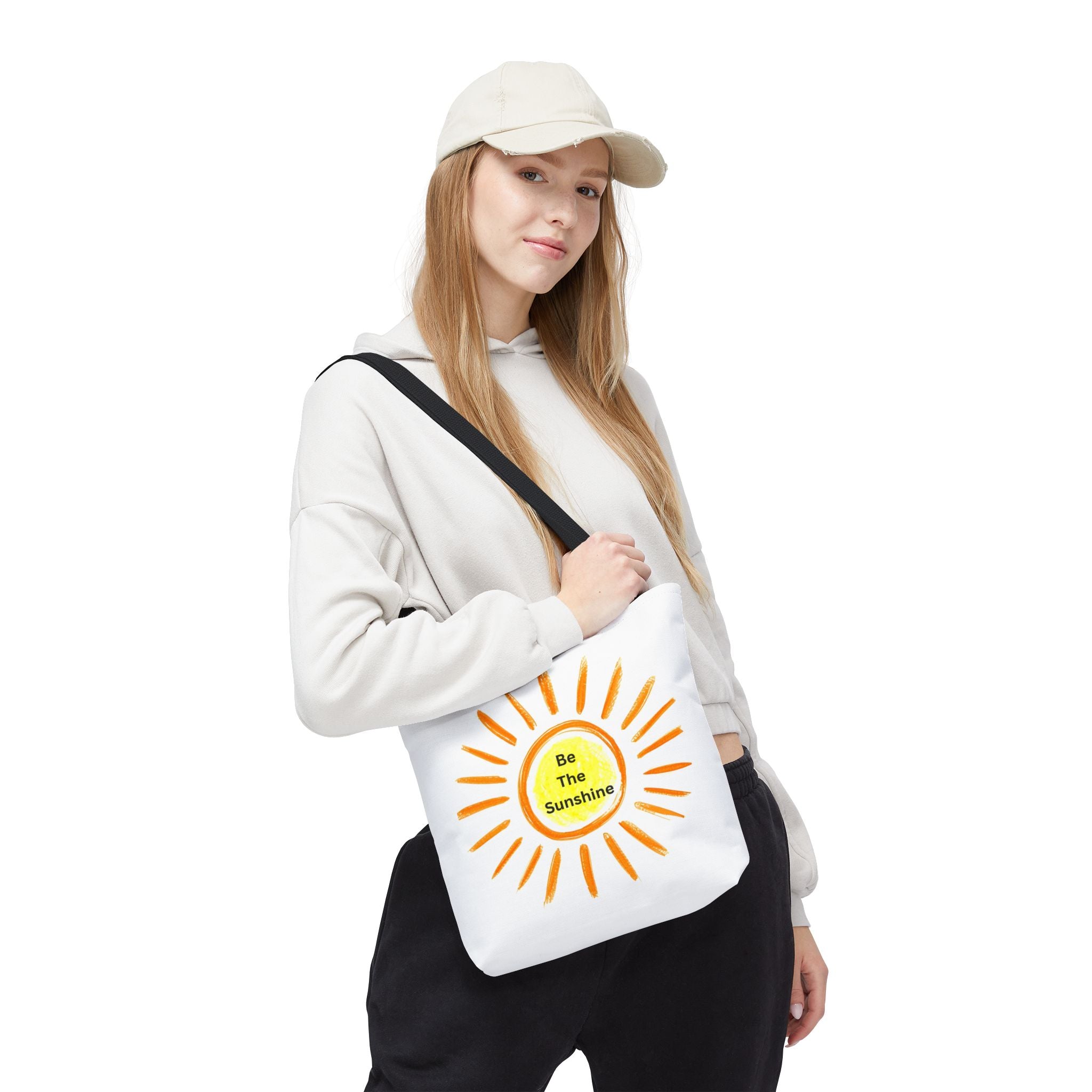 Be the Sunshine Tote Bag | Bright Motivational Bag, Eco-Friendly Shopping Tote, Summer Gift, Inspirational Beach Bag, Unique Accessories