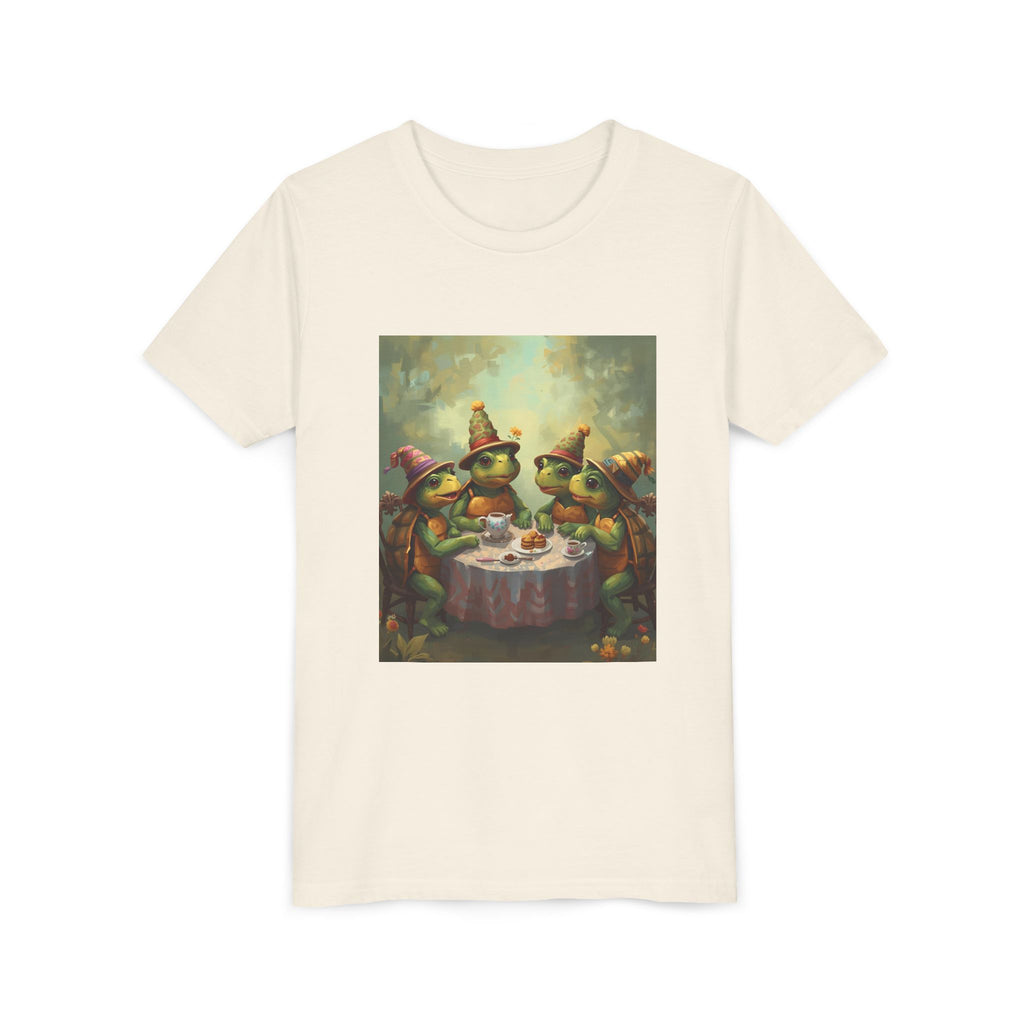 Whimsical Turtle Youth Short Sleeve Tee