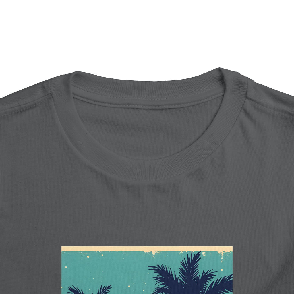 Tropical Sunset Toddler Short Sleeve Tee