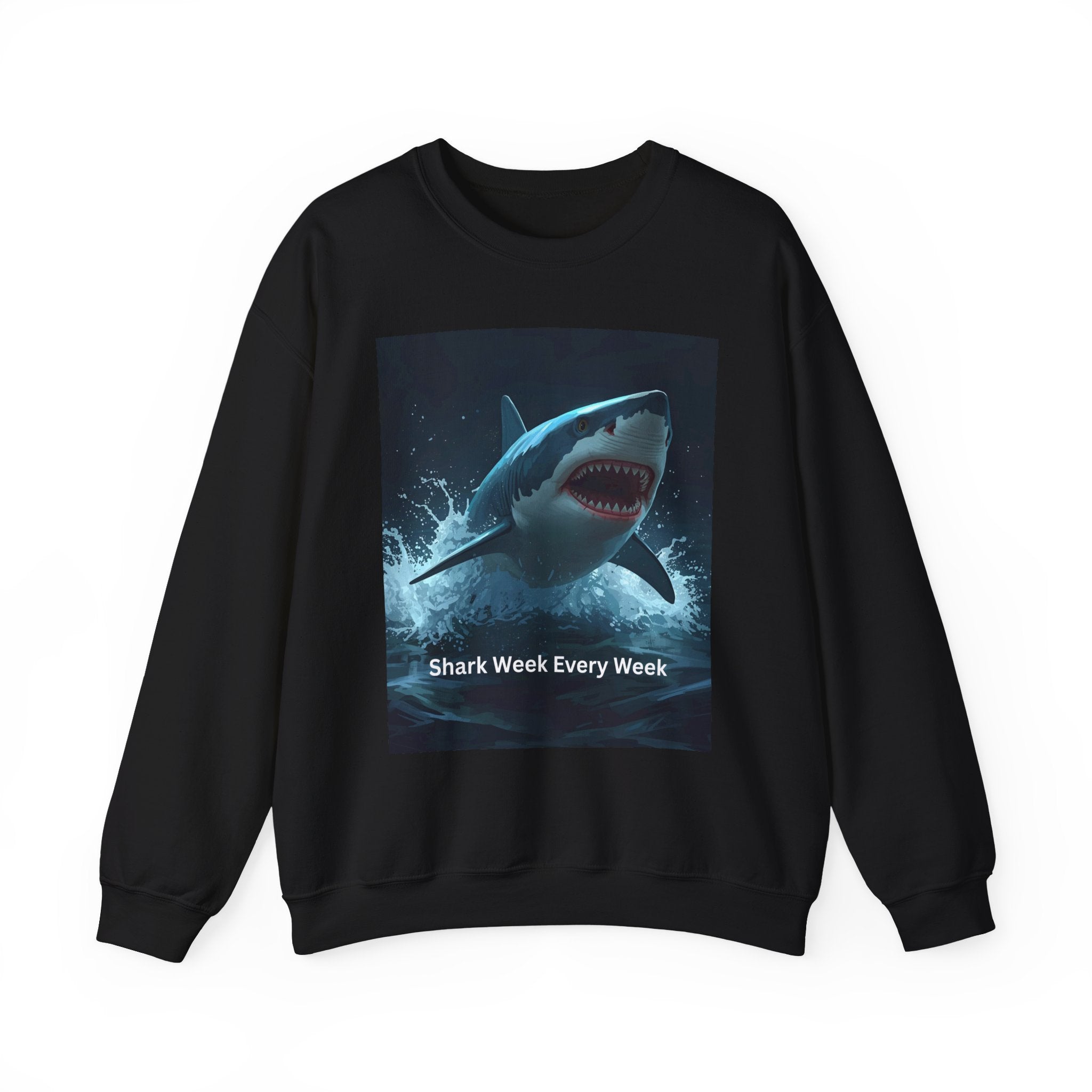 Shark Week Crewneck Sweatshirt, Fun Gift for Shark Lovers, Cozy Apparel for Beach Lovers, Unique Summer Fashion, Undersea Adventure [...]