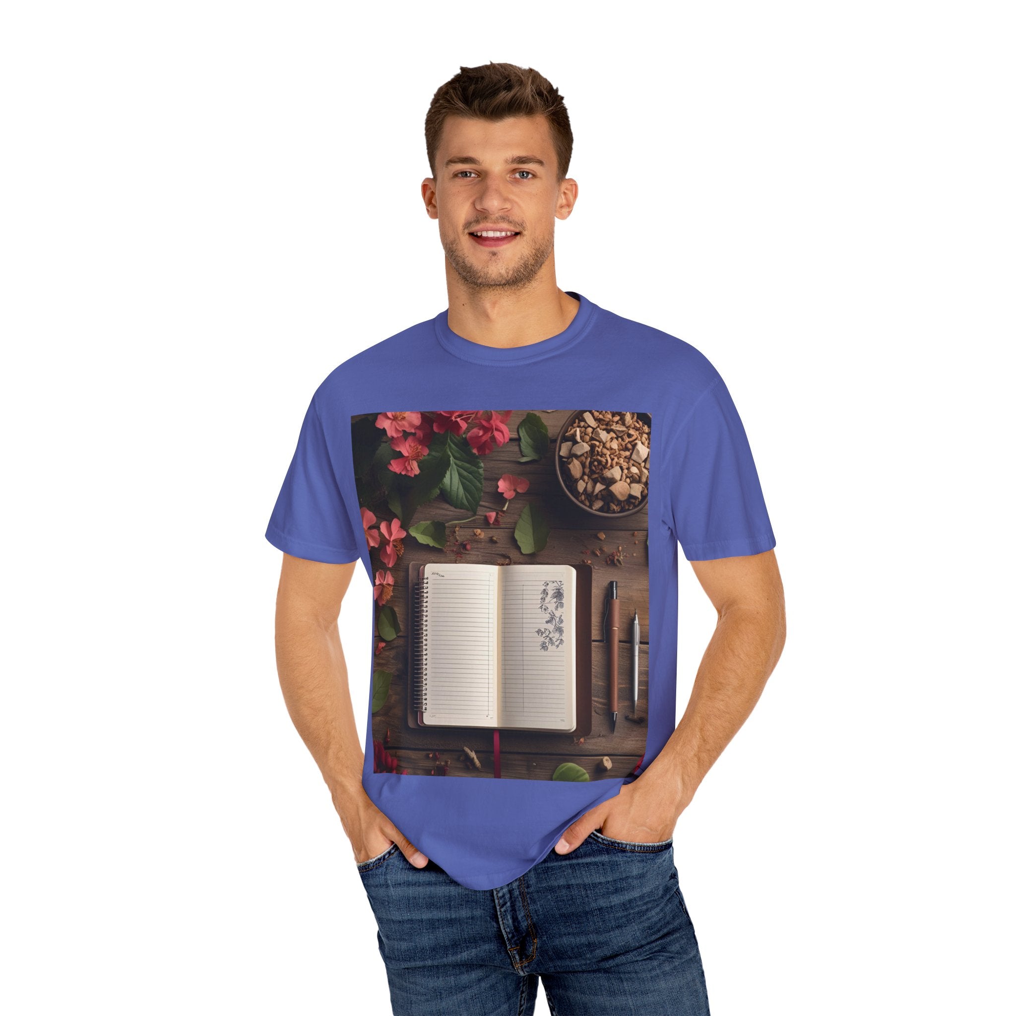 Chic Garden T-Shirt for Nature Lovers, Casual Wear, Eco-Friendly Apparel, Gift for Friends, Stylish Summer Shirt