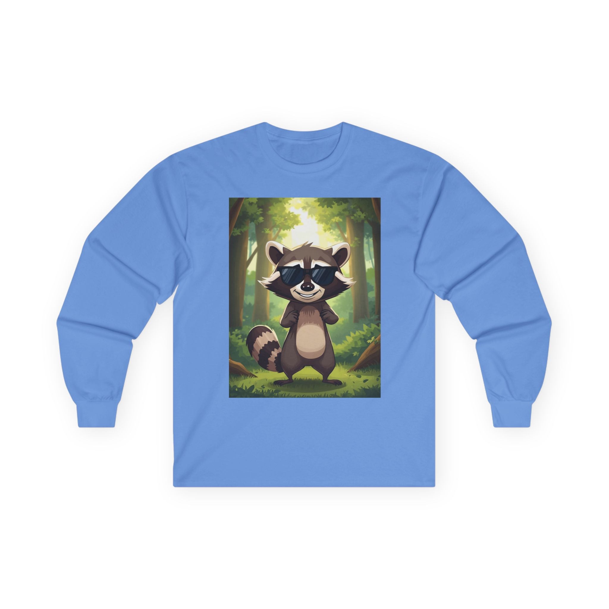 Adorable Raccoon Long Sleeve Tee for Nature Lovers, Perfect Gift for Kids and Adults, Cute Animal Graphic Shirt, Cozy Wear for [...]