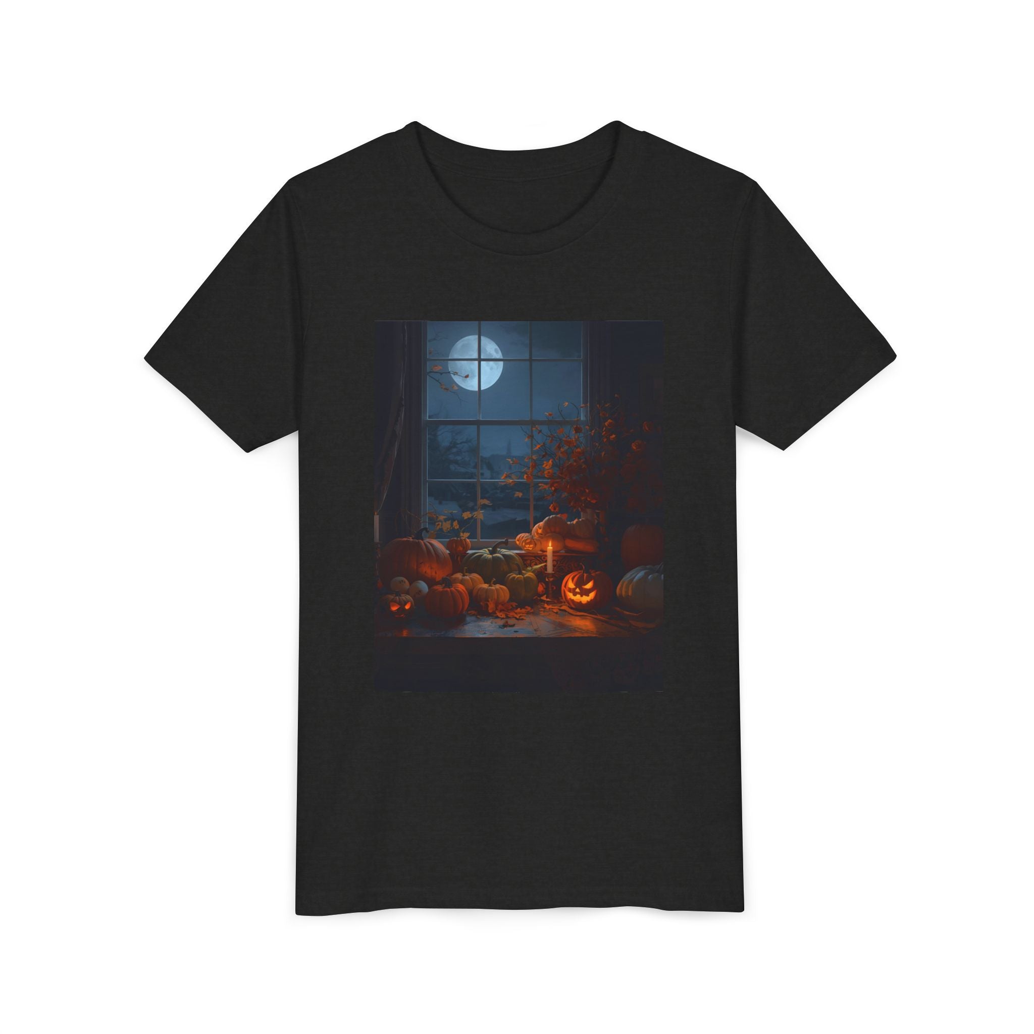 Halloween Pumpkin Youth Short Sleeve Tee