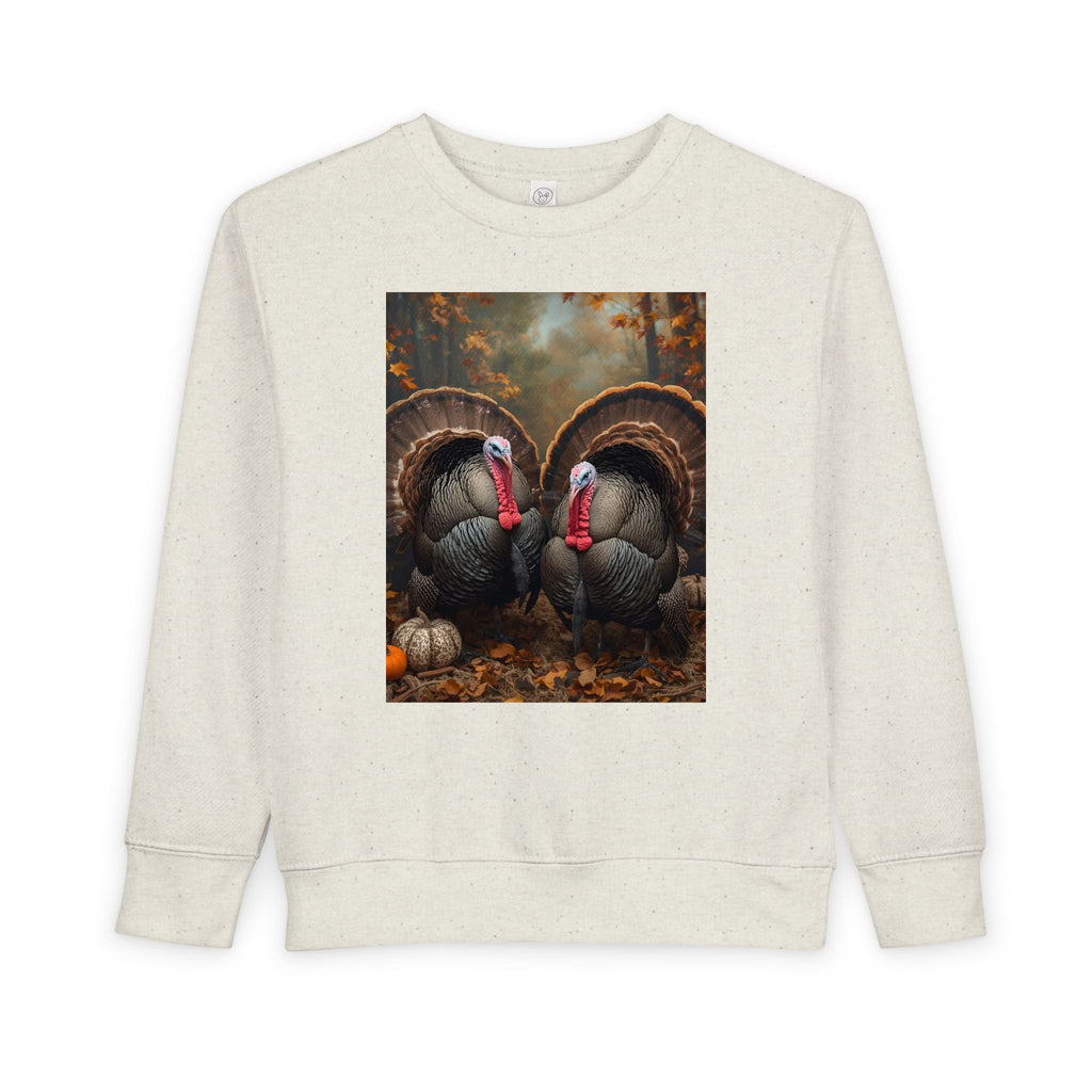 Thanksgiving Turkey Toddler Sweatshirt