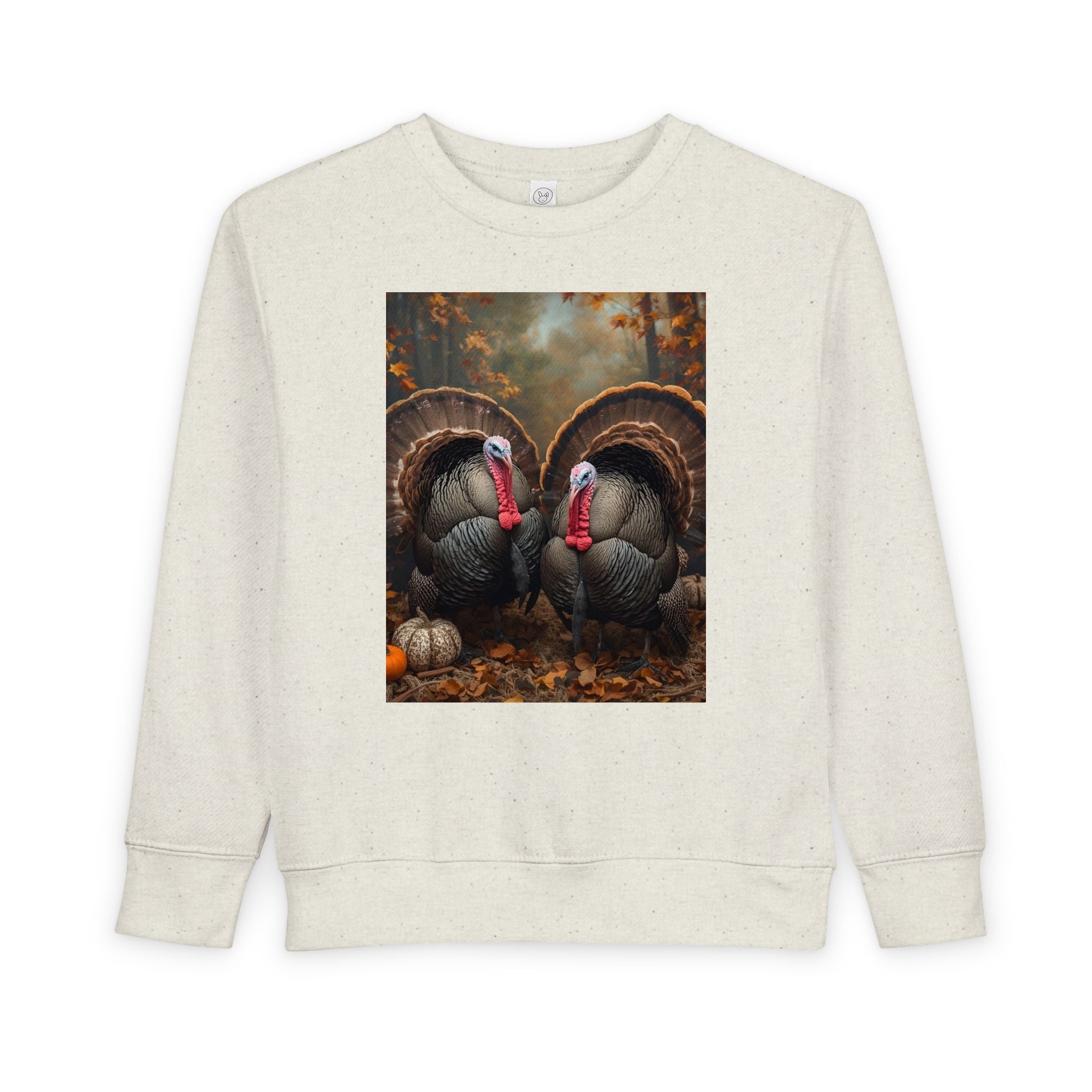 Thanksgiving Turkey Toddler Sweatshirt