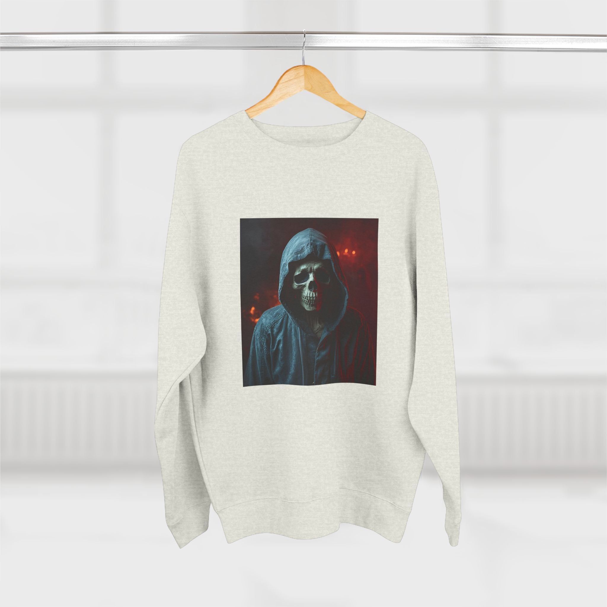 Gothic Skull Unisex Crewneck Sweatshirt