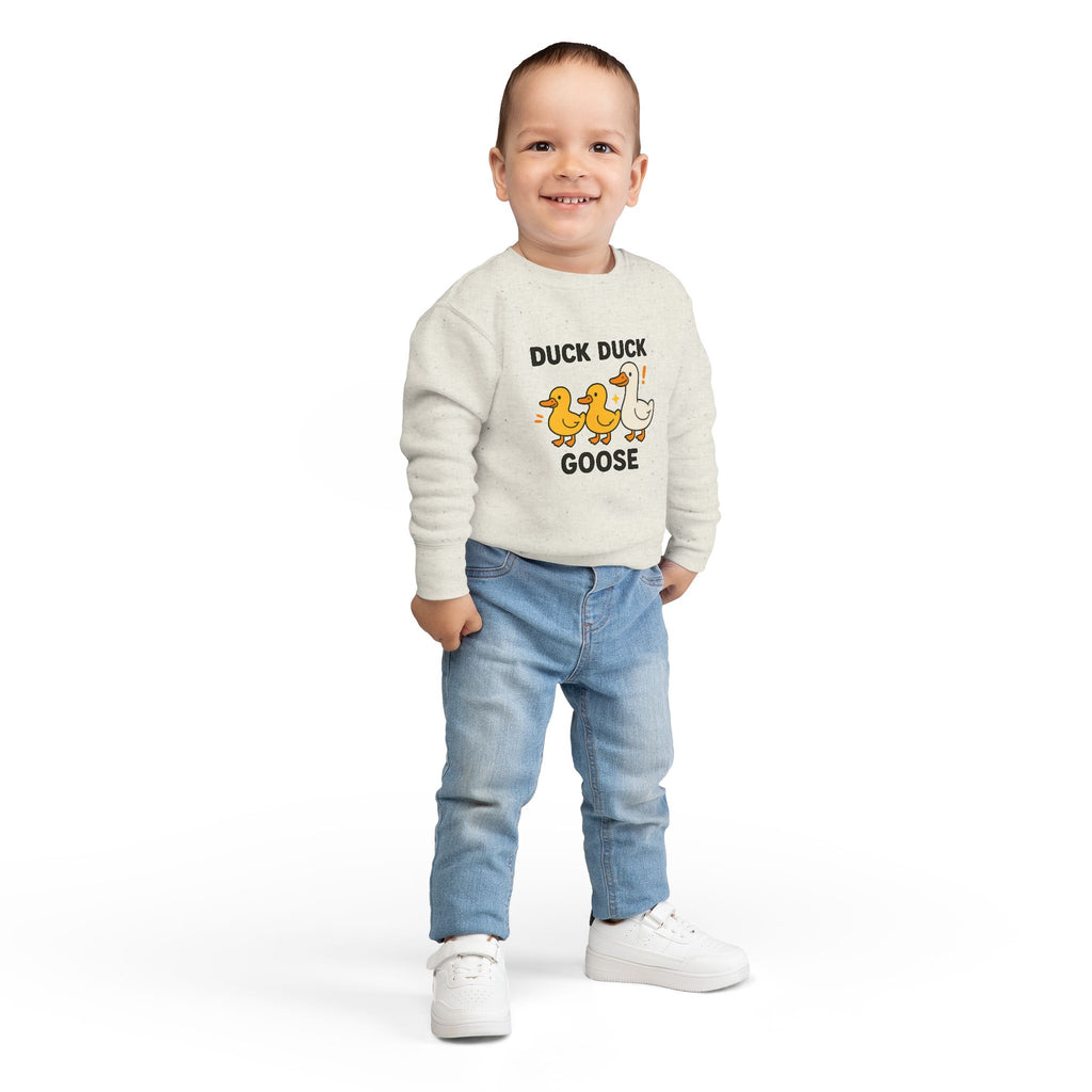 Duck Duck Goose Toddler Sweatshirt