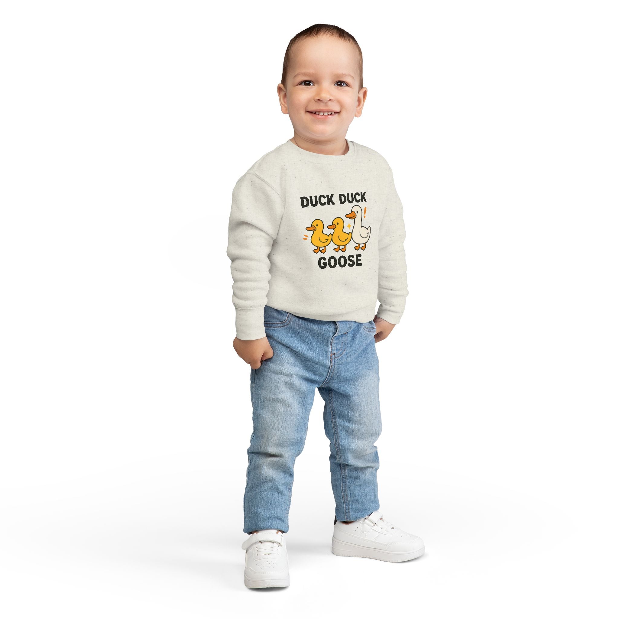 Duck Duck Goose Toddler Sweatshirt
