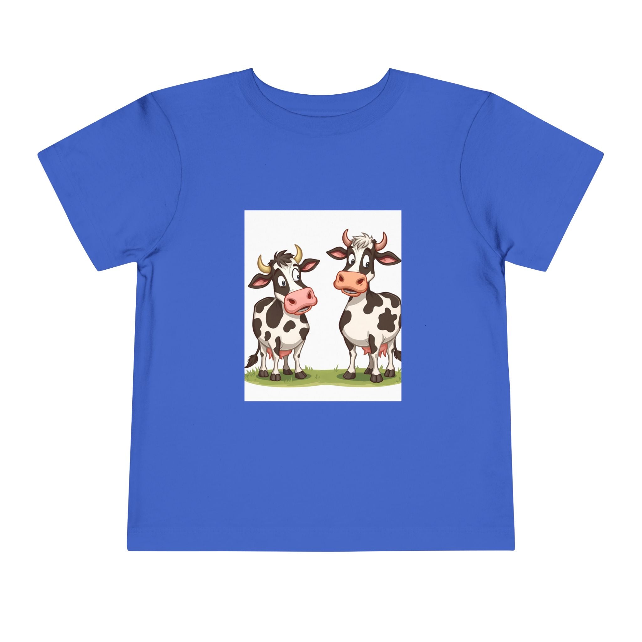 Cute Cows Toddler Short Sleeve Tee