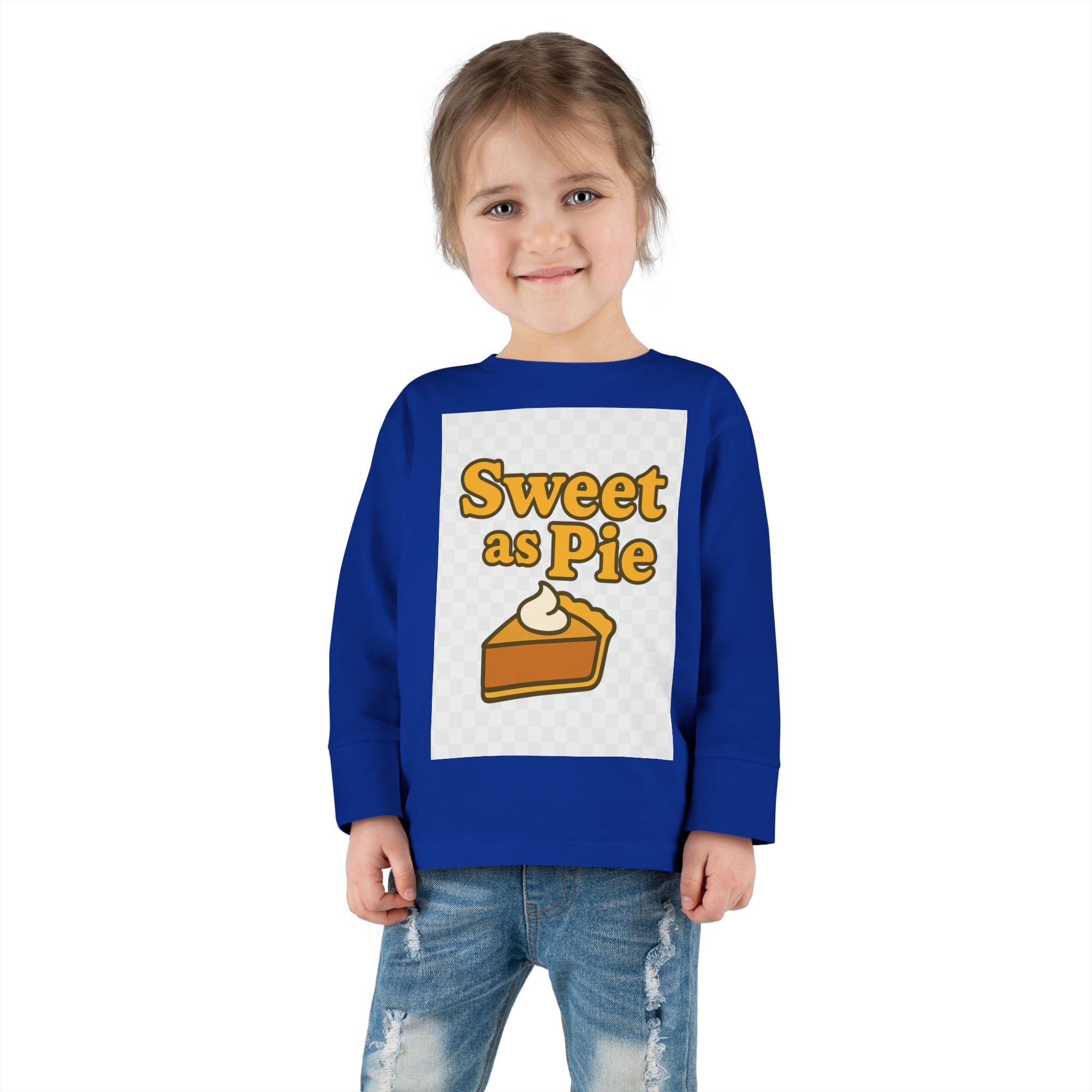 Sweet As Pie Toddler Long Sleeve Tee