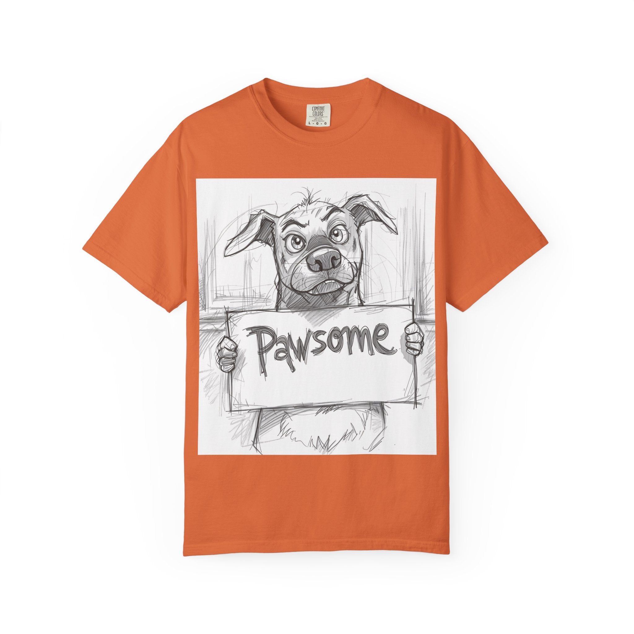 Pawsome Pet Lover T-Shirt, Dog Graphic Tee, Animal Lover Gift, Casual Wear, Unique Style, Pet Adoption Shirt