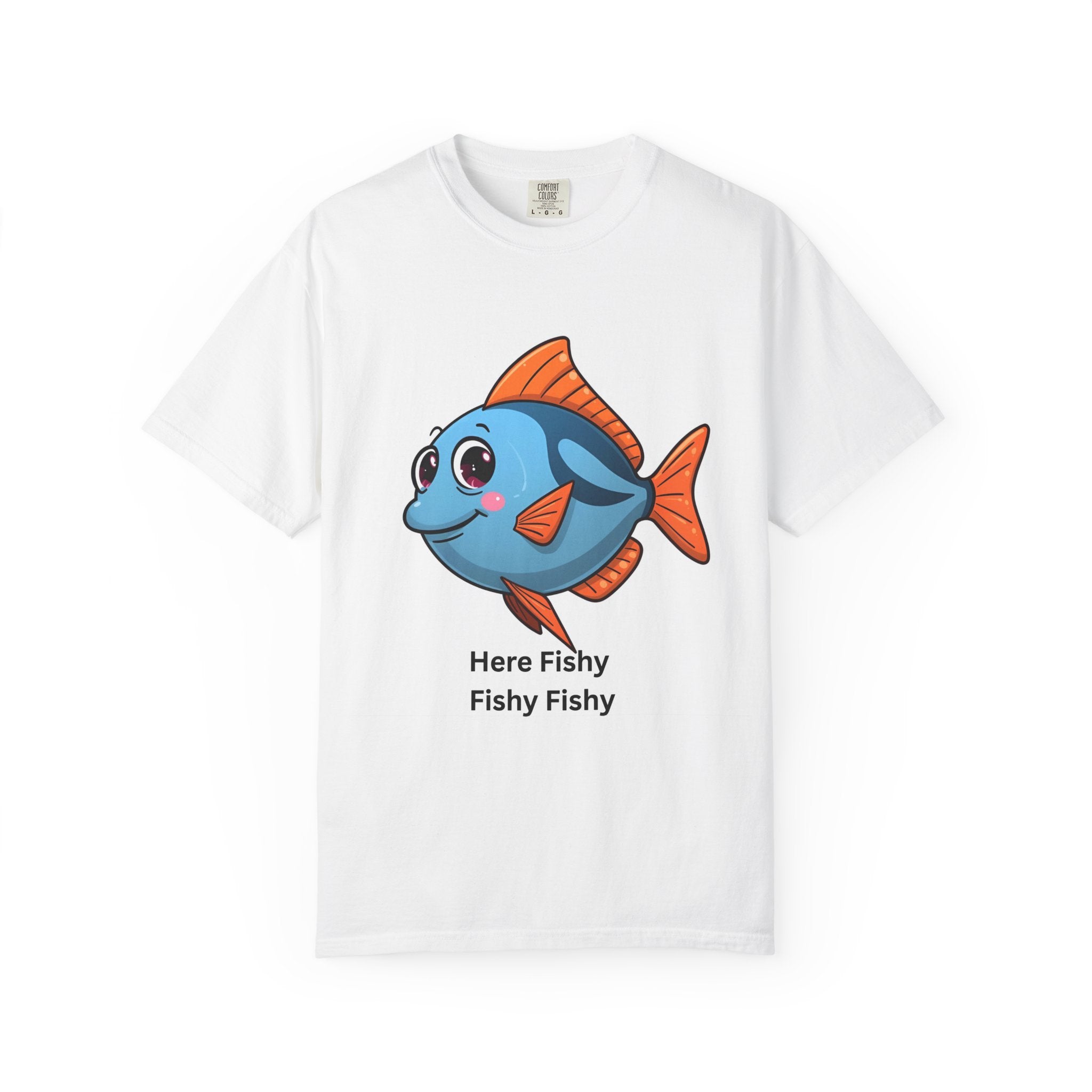 Fishy Fishy Fishy Unisex Garment-Dyed T-shirt