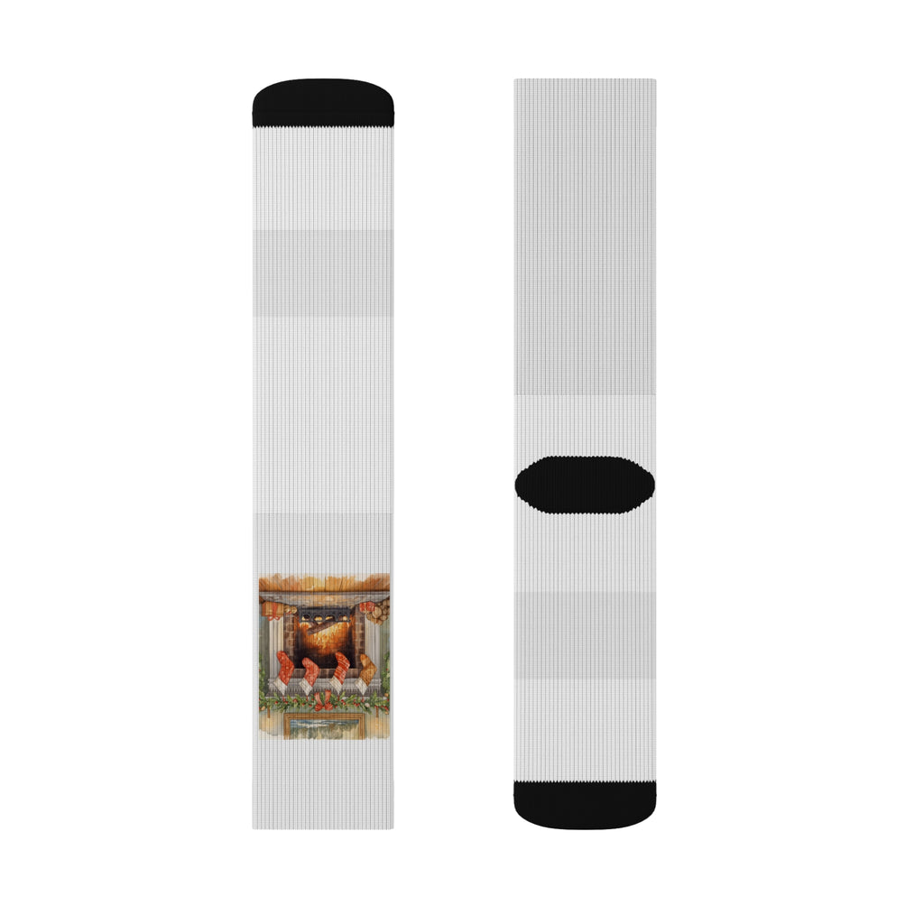 Whimsical Christmas Sublimation Socks