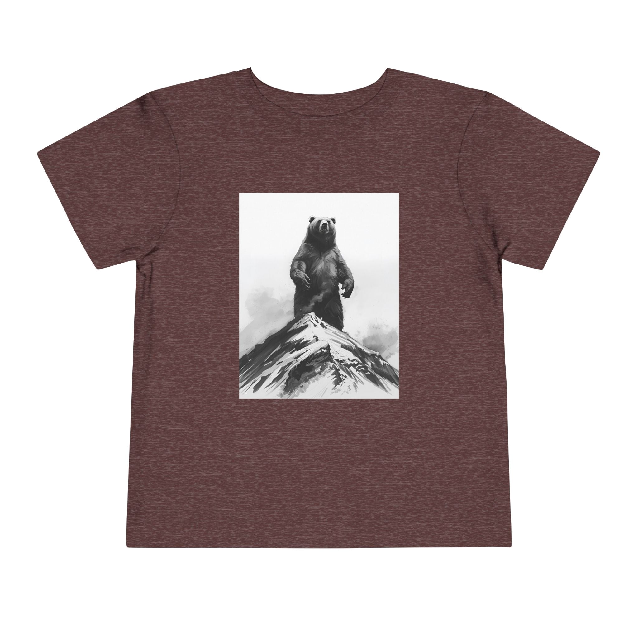 Bear Mountain Snow Toddler Short Sleeve Tee