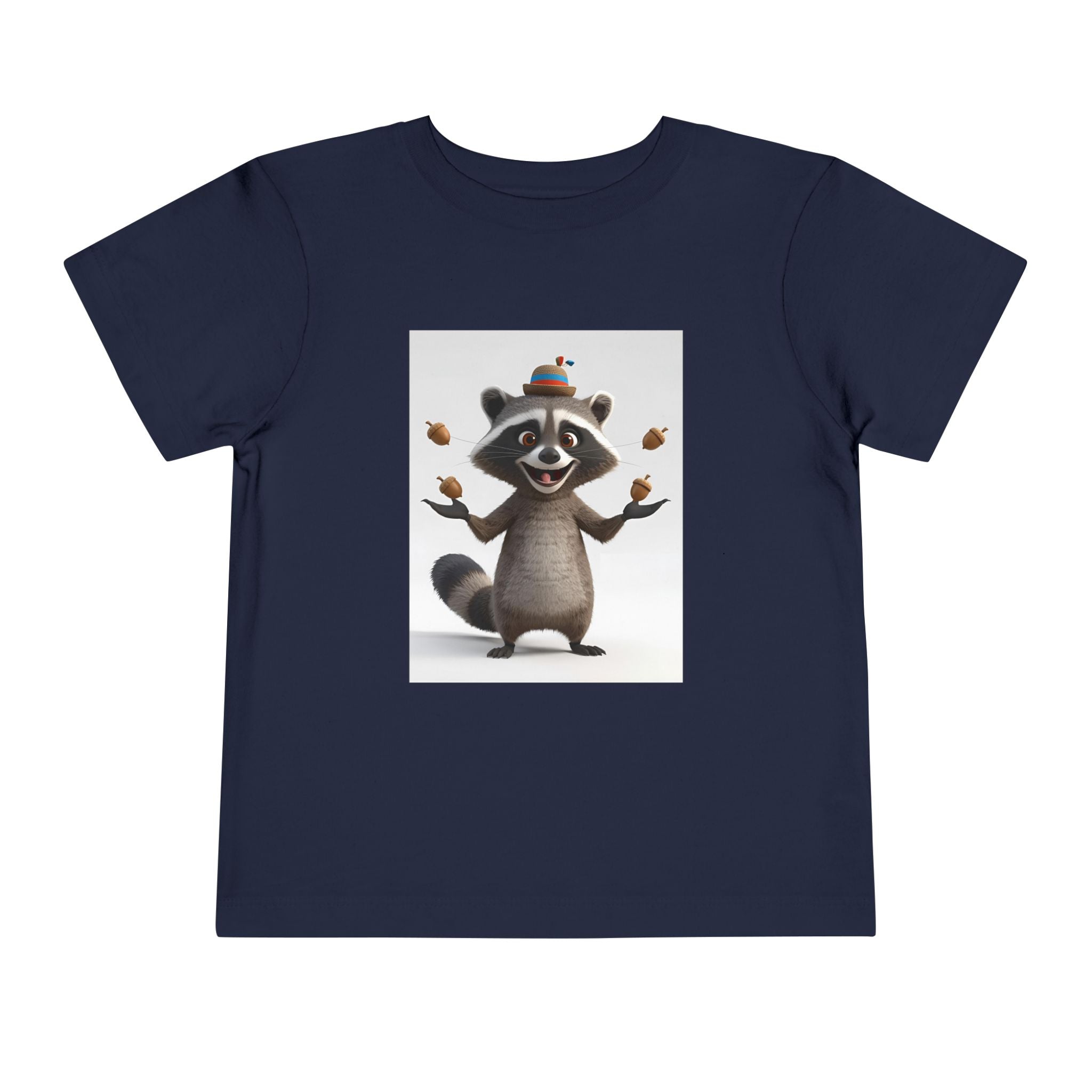 Raccoon Toddler Short Sleeve Tee