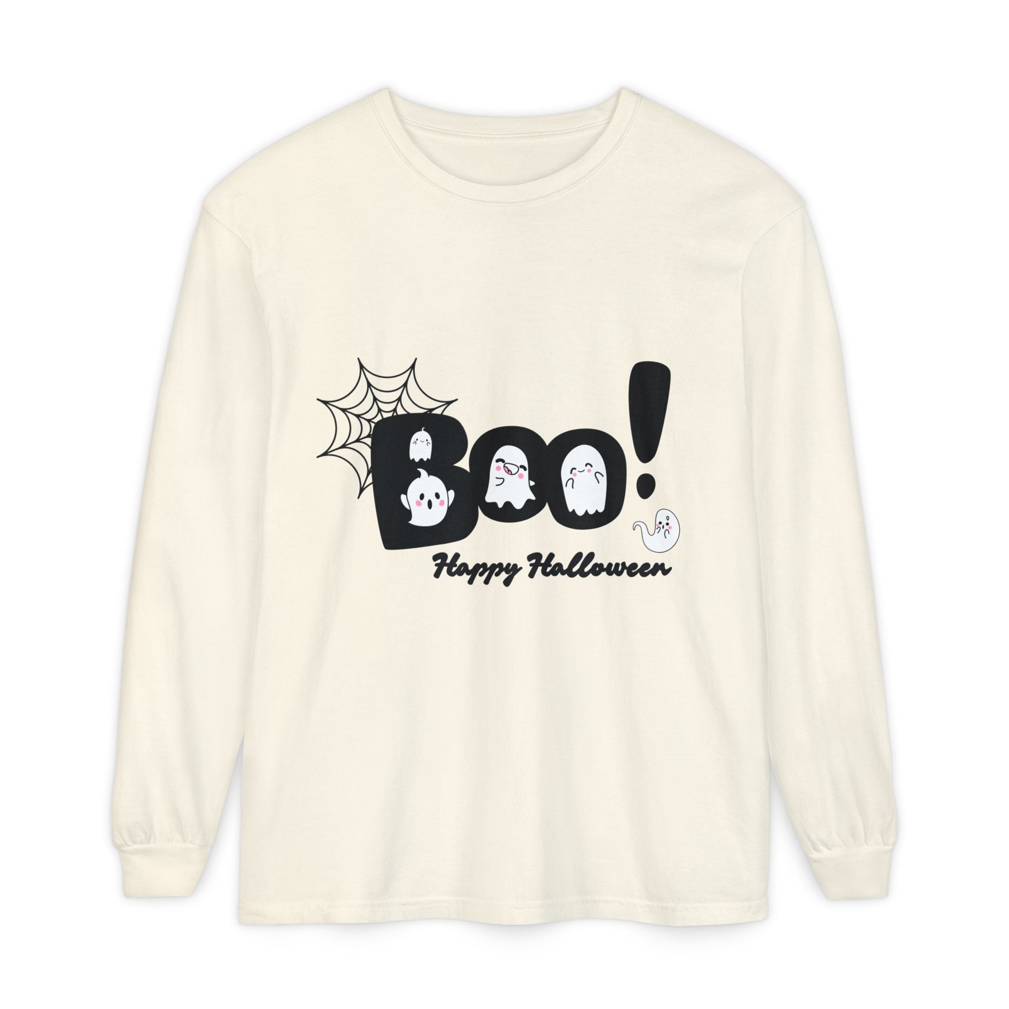 Halloween Boo Long Sleeve T-Shirt, Unisex Spooky Tee, Perfect for Fall Celebrations, Ghost Graphic Shirt, October Style Apparel, Casual [...]