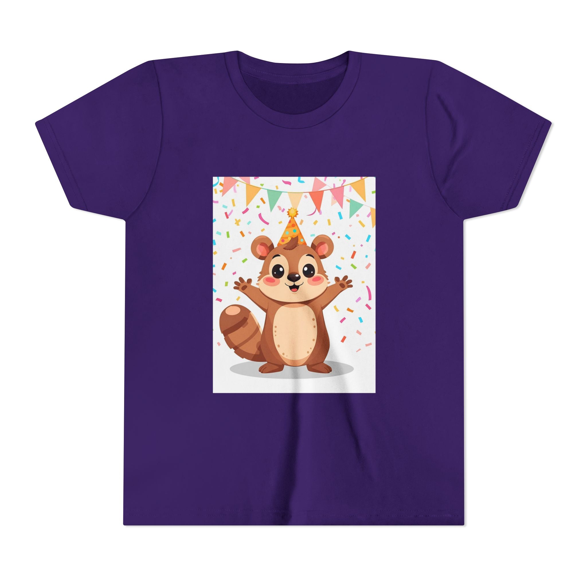 Squirl Birthday Youth Short Sleeve Tee