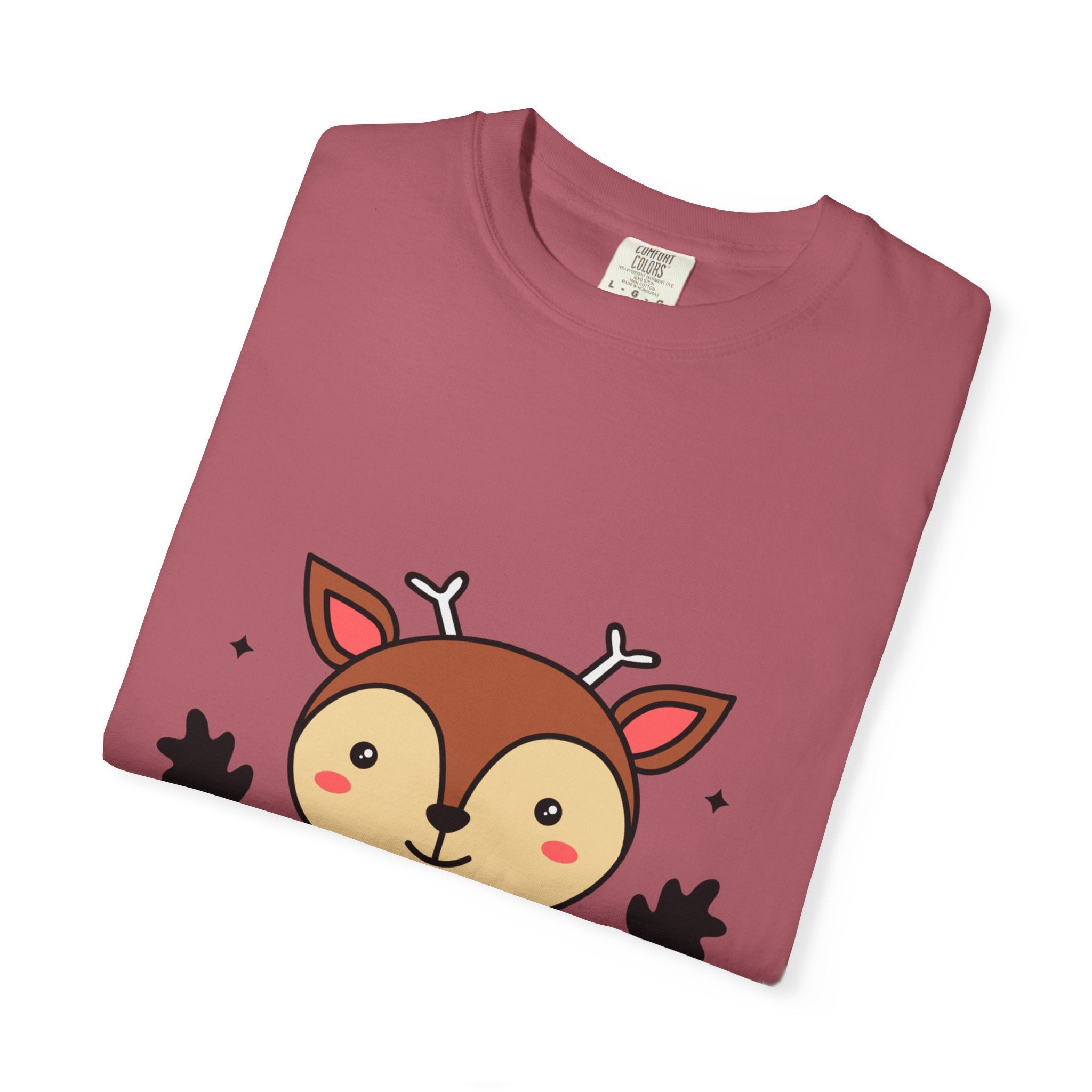 Cute Animal Graphic T-Shirt, Oh Deer Tee, Gift for Animal Lovers, Funny Shirt for Family, Casual Wear, Unisex Fashion