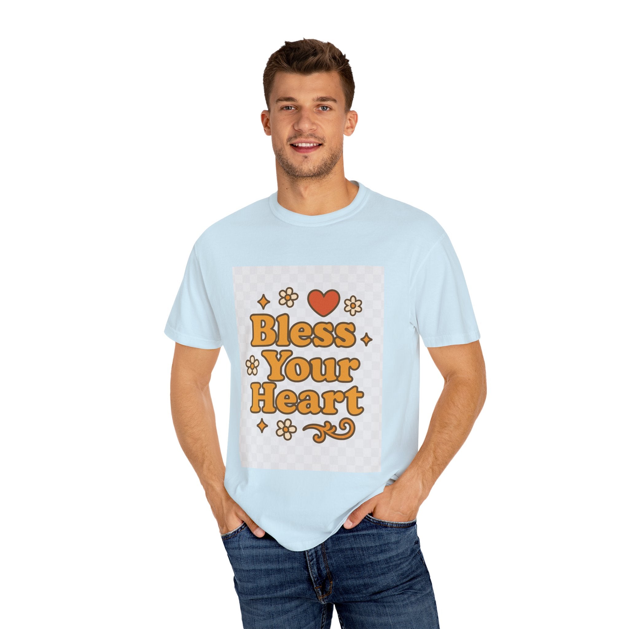 Bless Your Heart Unisex T-Shirt - Garment-Dyed Comfort for Every Occasion
