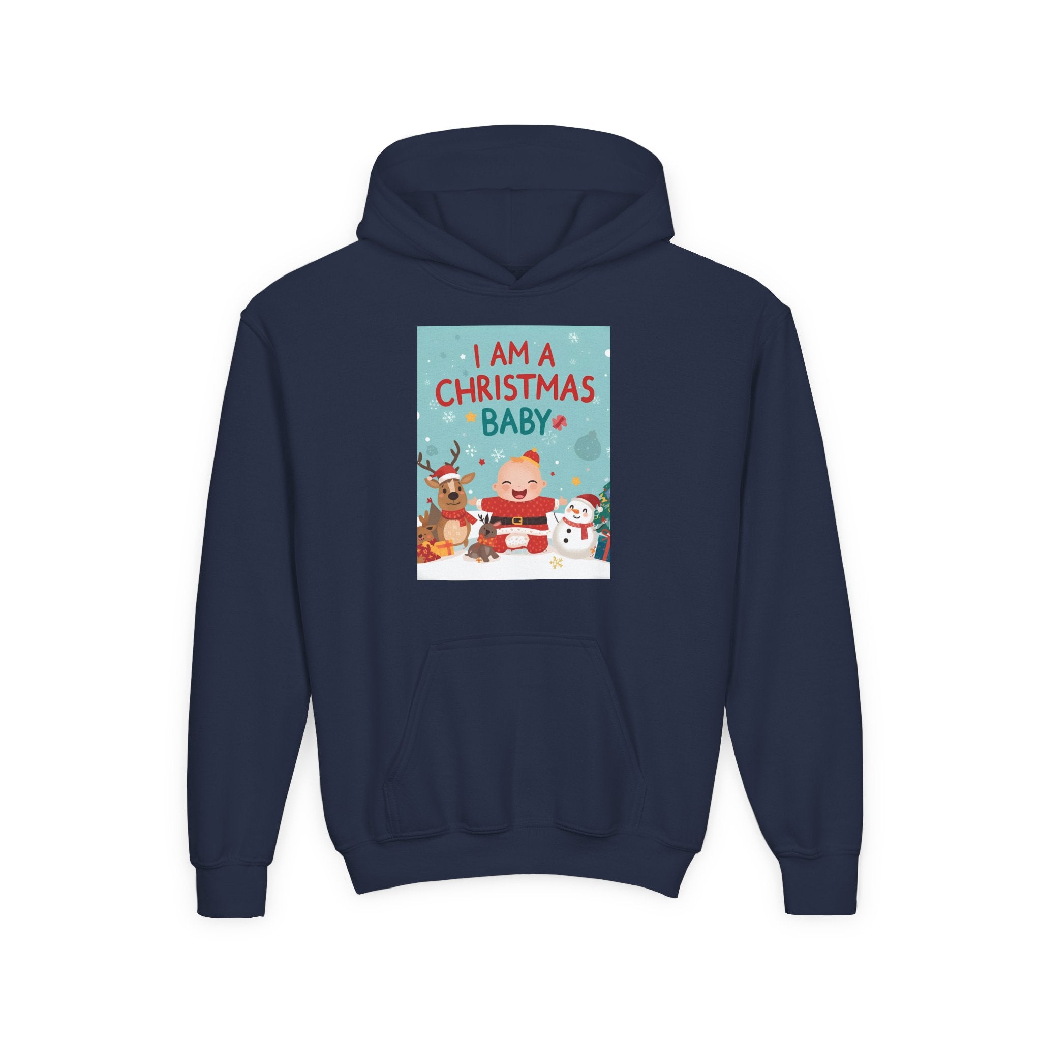 Christmas Youth Heavy Blend Hooded Sweatshirt