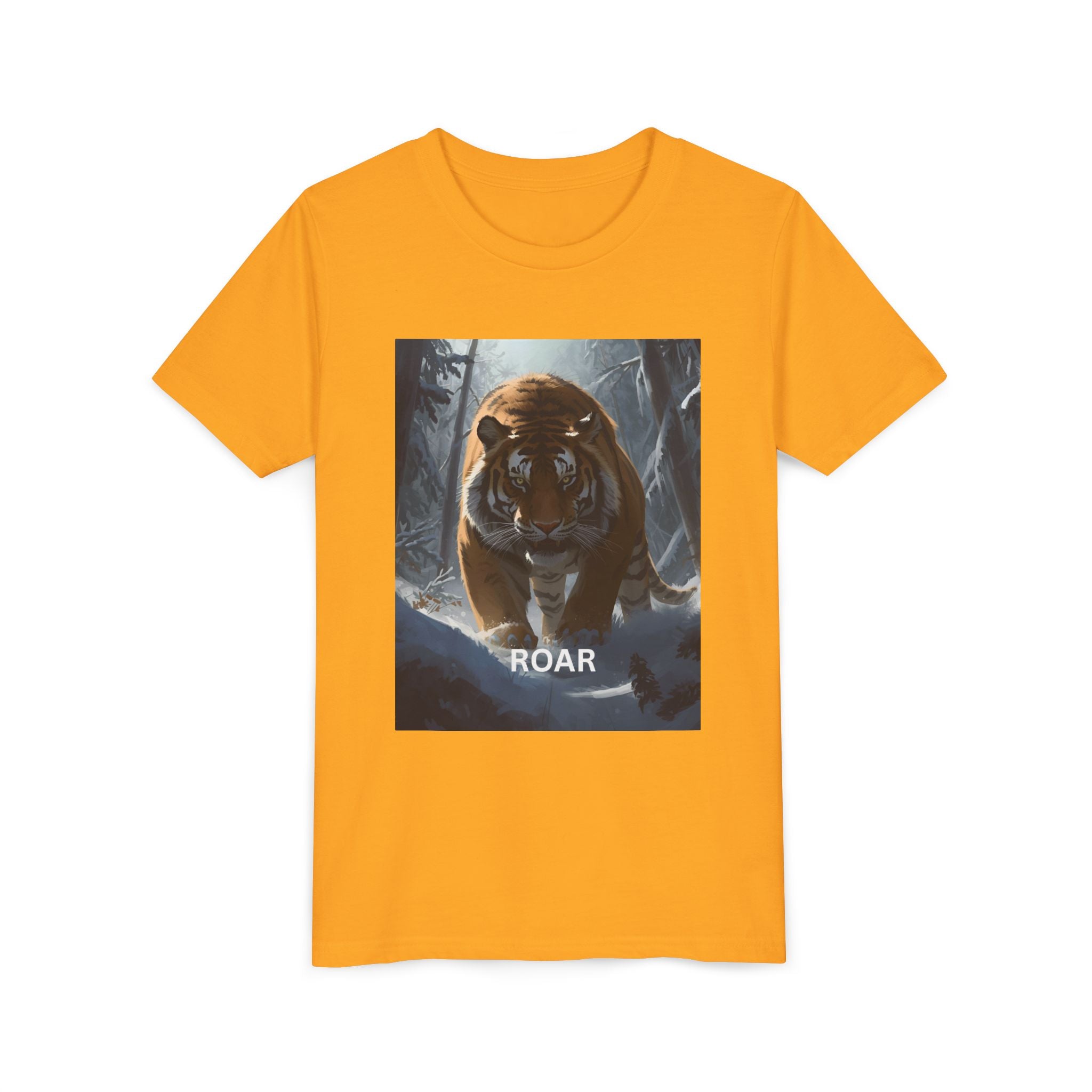 Tiger Roar Snow Youth Short Sleeve Tee