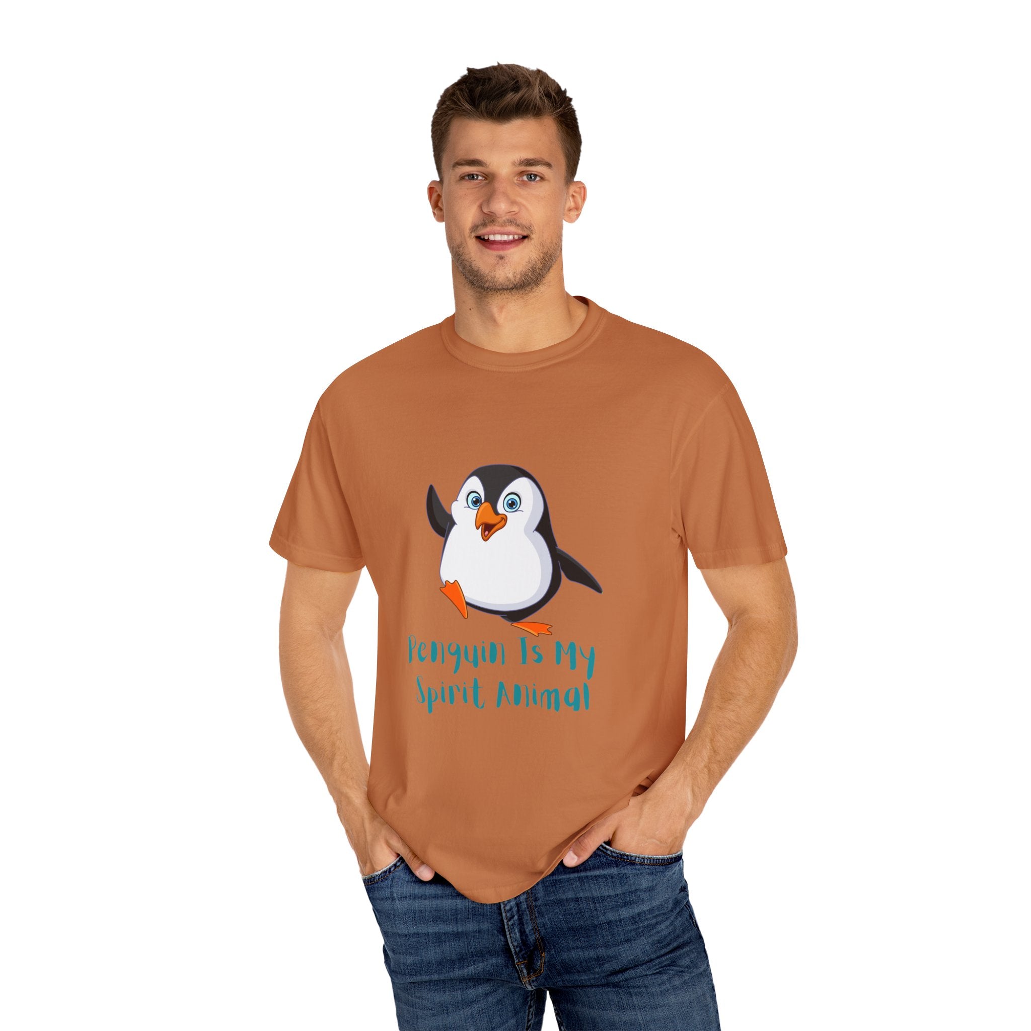 Penguin Spirit Animal Shirt, Unisex T-Shirt for Animal Lovers, Cute Gift for Birthdays, Christmas, Casual Wear, Fun & Quirky Fashion