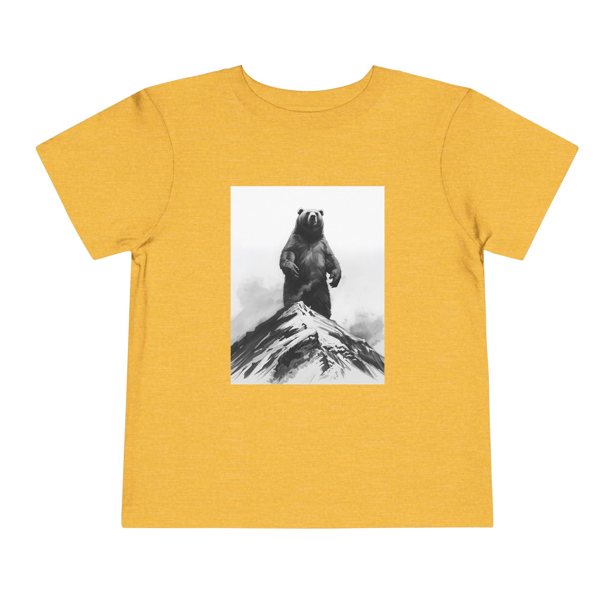 Bear Mountain Snow Toddler Short Sleeve Tee