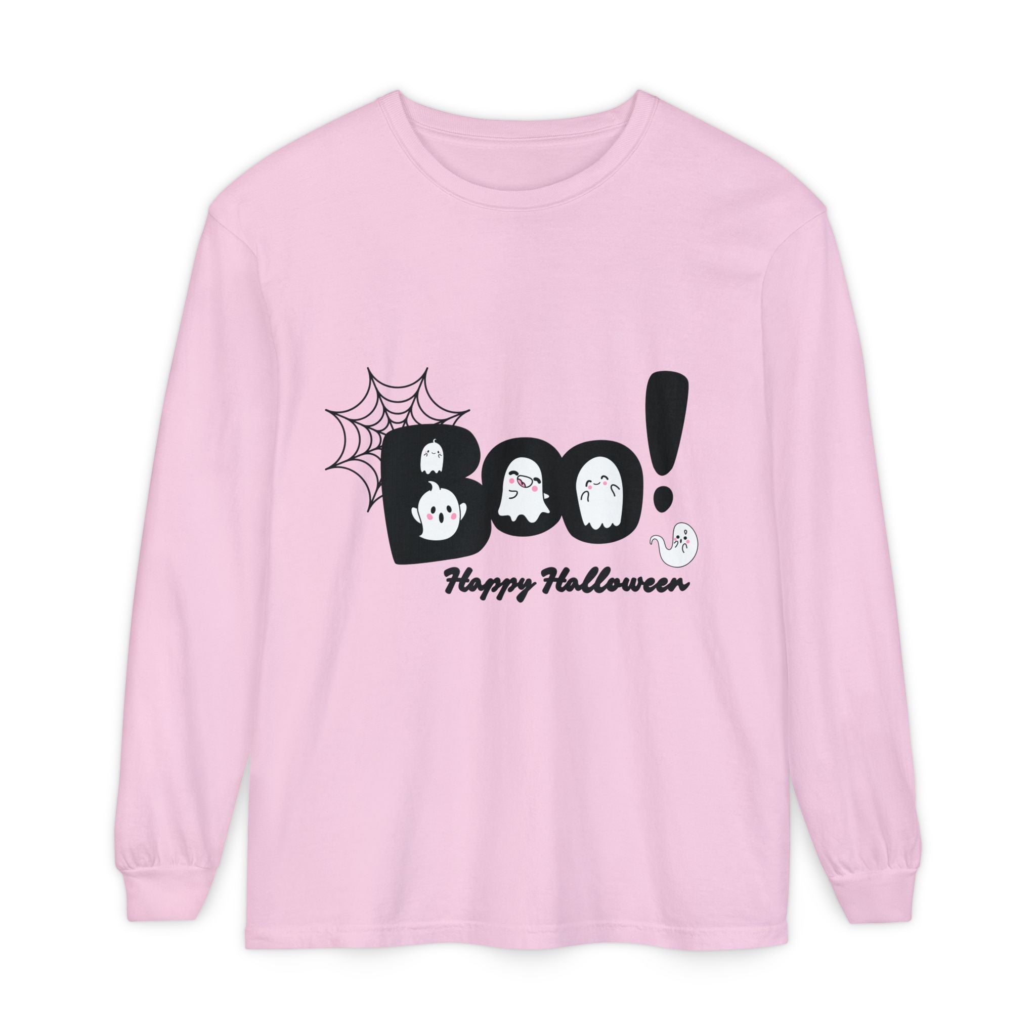 Halloween Boo Long Sleeve T-Shirt, Unisex Spooky Tee, Perfect for Fall Celebrations, Ghost Graphic Shirt, October Style Apparel, Casual [...]