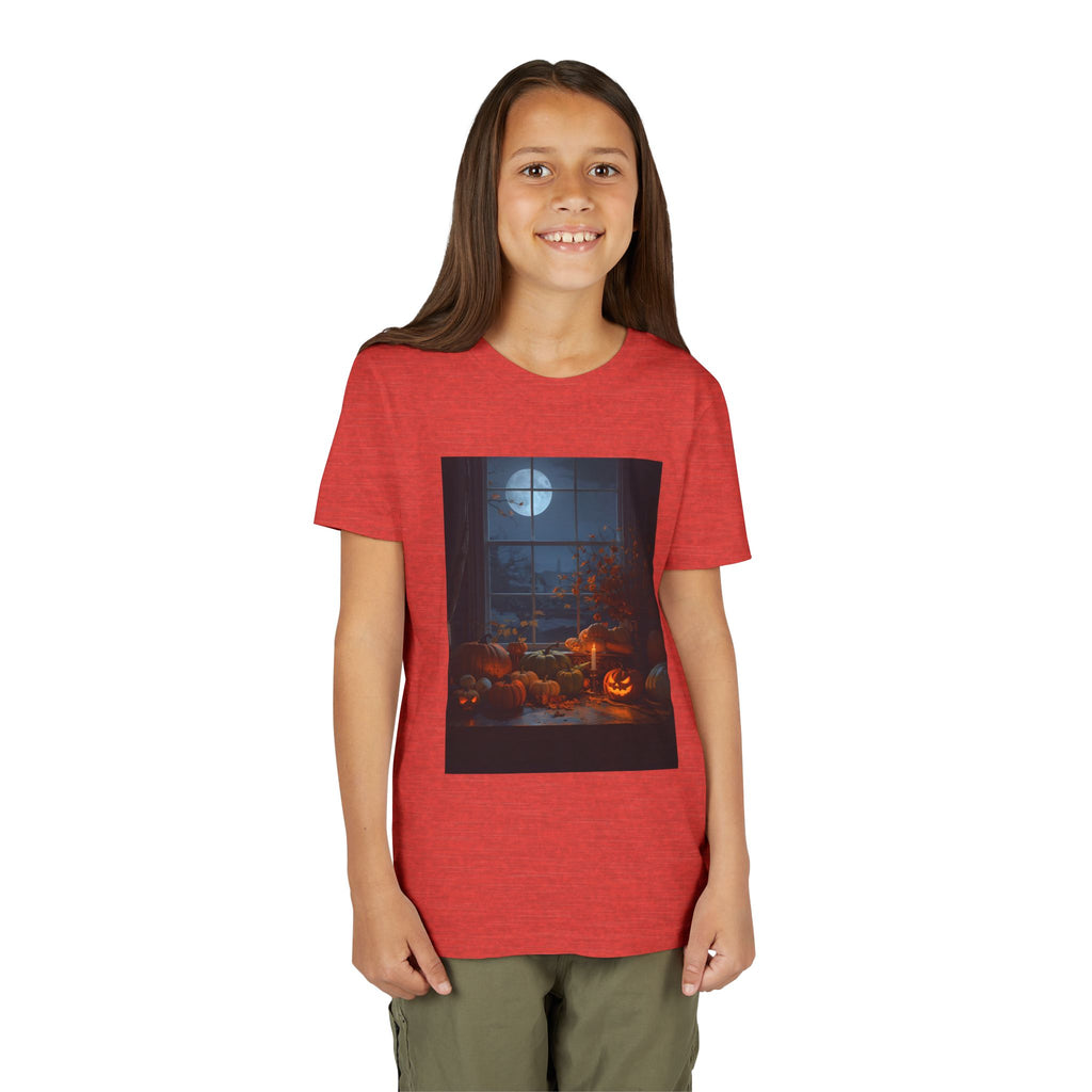 Halloween Pumpkin Youth Short Sleeve Tee